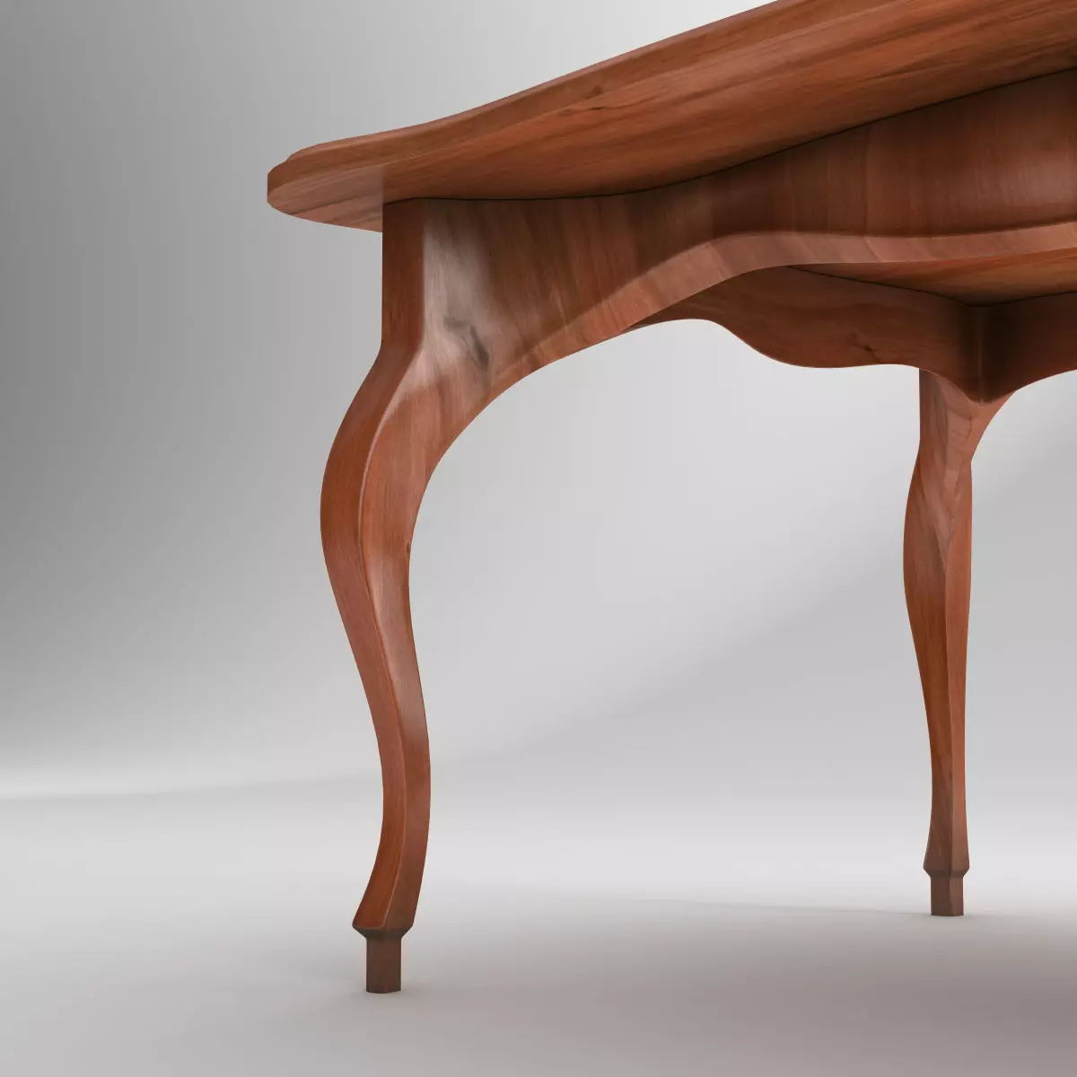 Acrylic Coffee Table in Classic Style 3D model_8