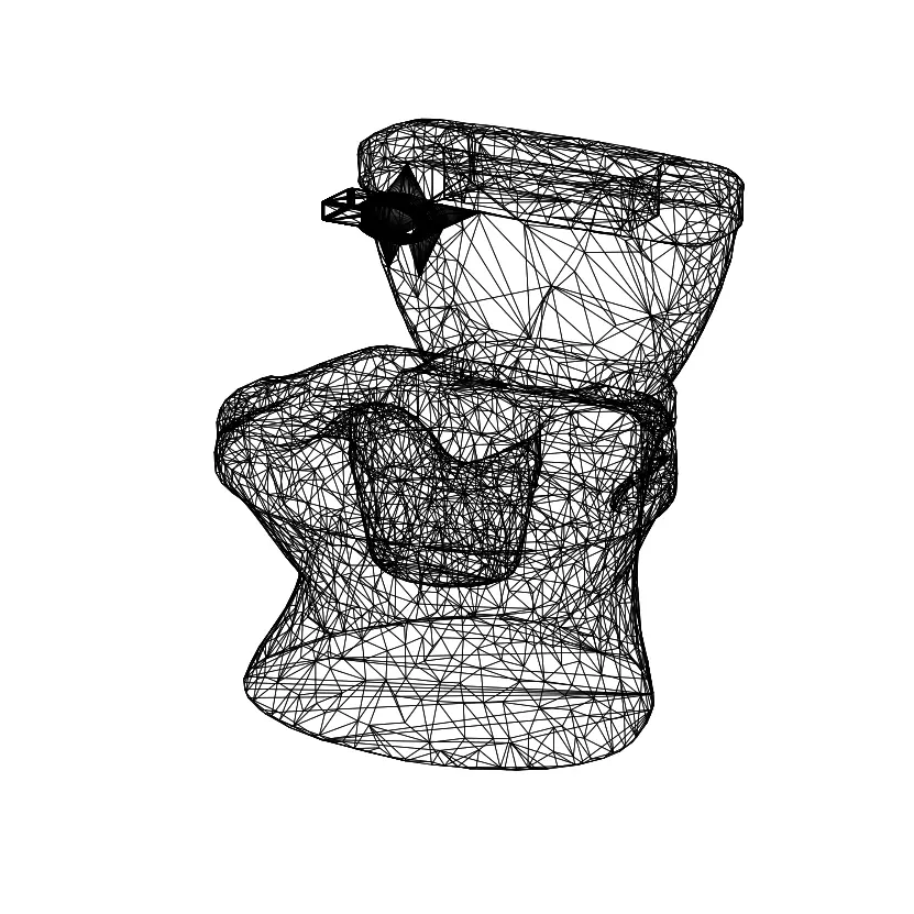 112 Scale Kids Potty STL FBX OBJ Miniature Dollhouse Toilet 3D print model_2