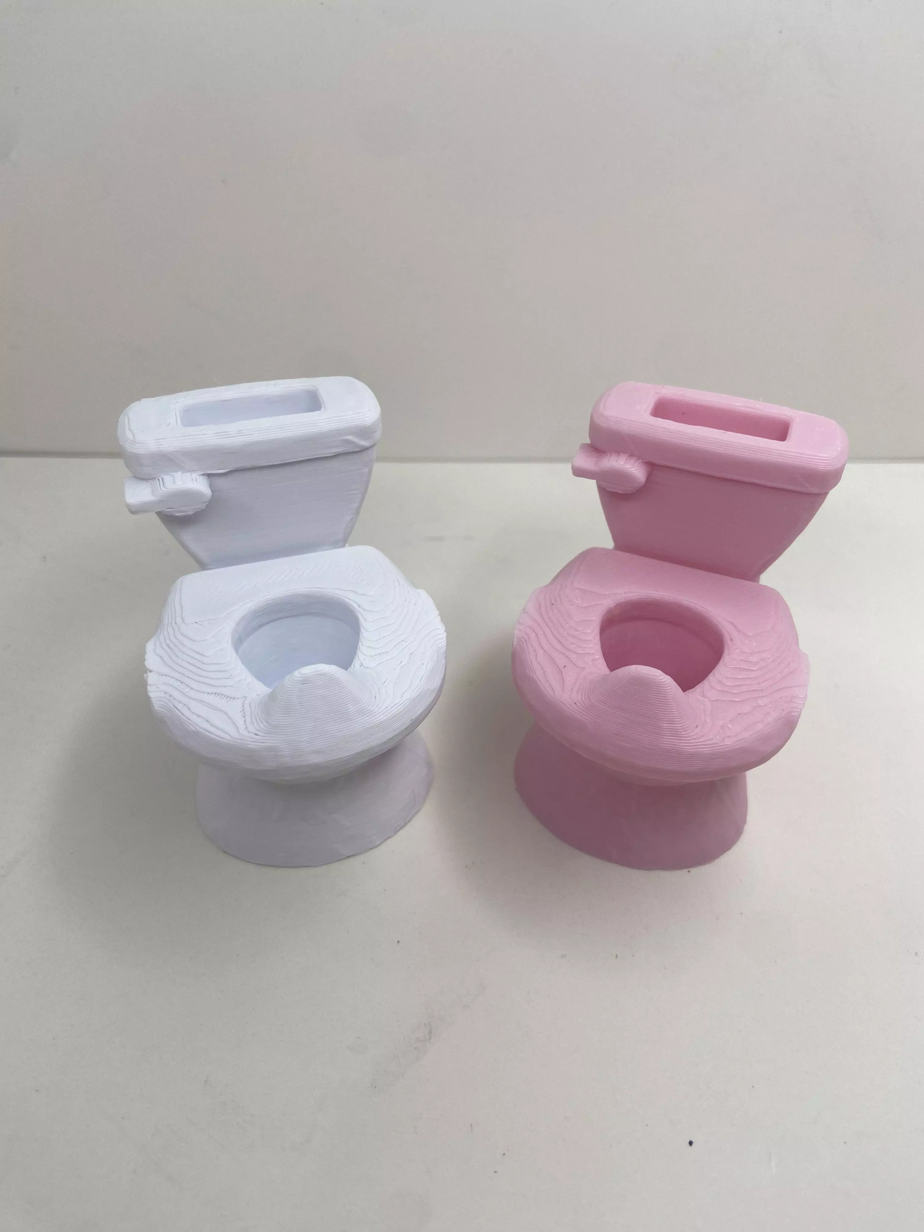 112 Scale Kids Potty STL FBX OBJ Miniature Dollhouse Toilet 3D print model_4