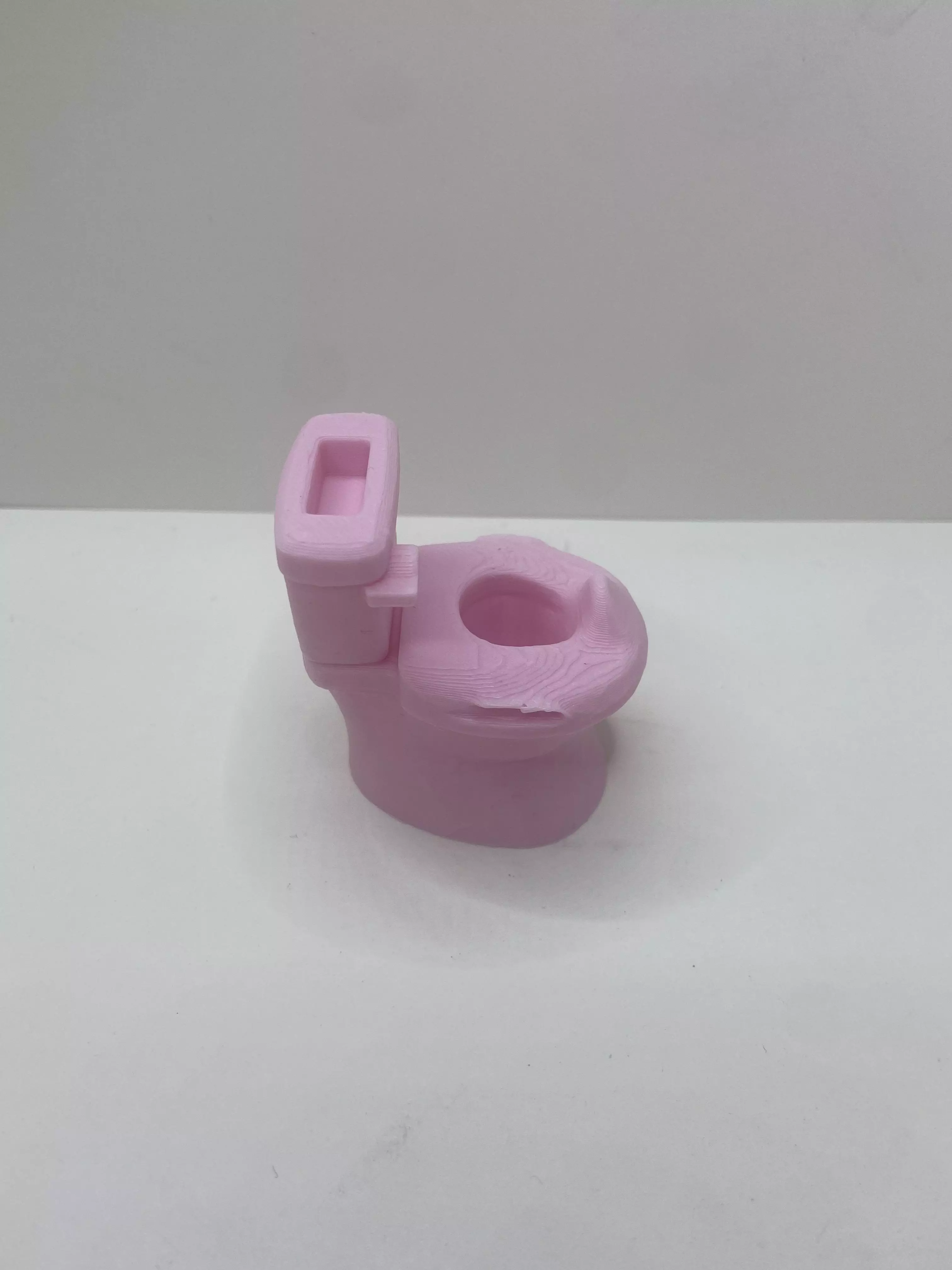 112 Scale Kids Potty STL FBX OBJ Miniature Dollhouse Toilet 3D print model_1