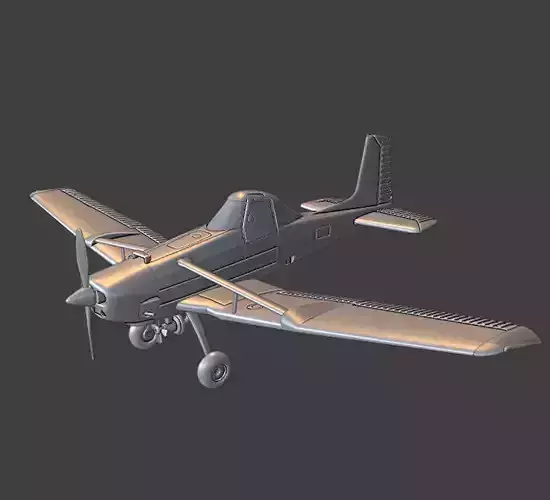 Cessna 188 AG WAGON 3D print model