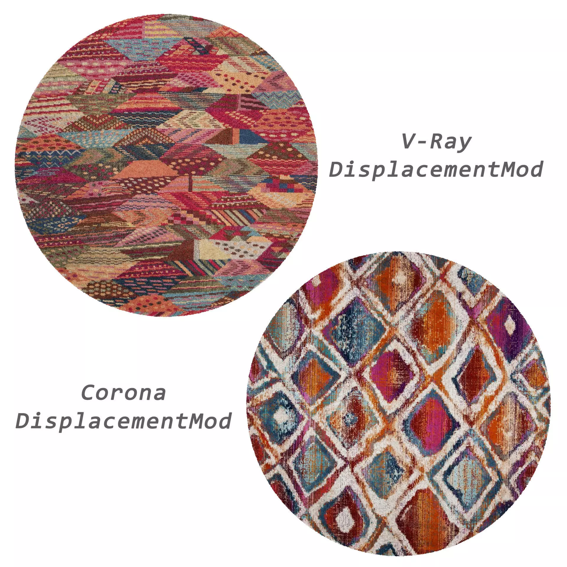 Rugs No 1042 Low-poly 3D model_2