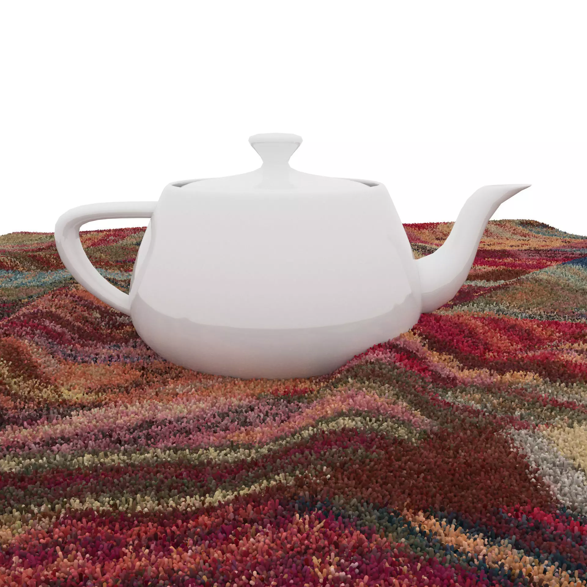 Rugs No 1042 Low-poly 3D model_8