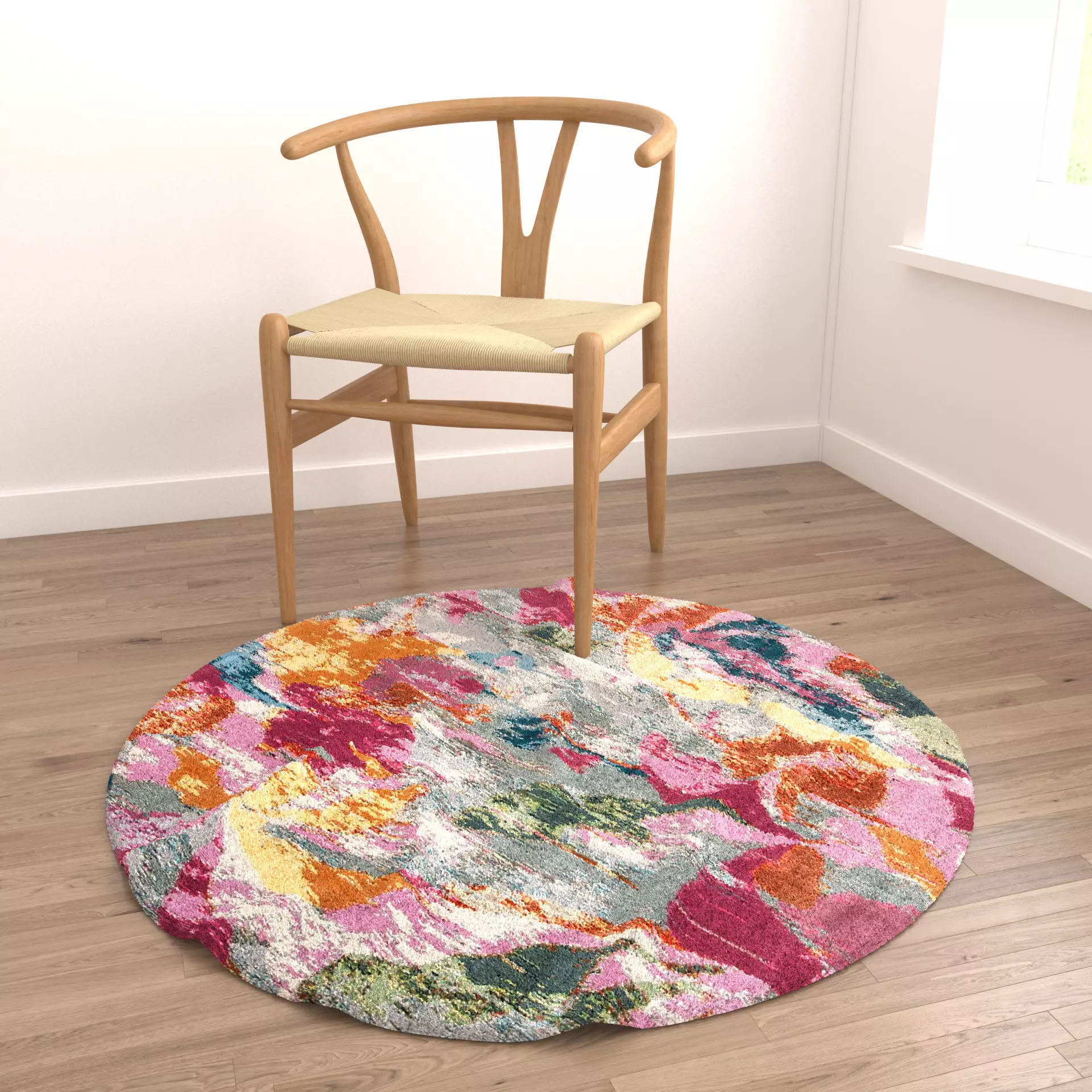 Rugs No 1042 Low-poly 3D model_3