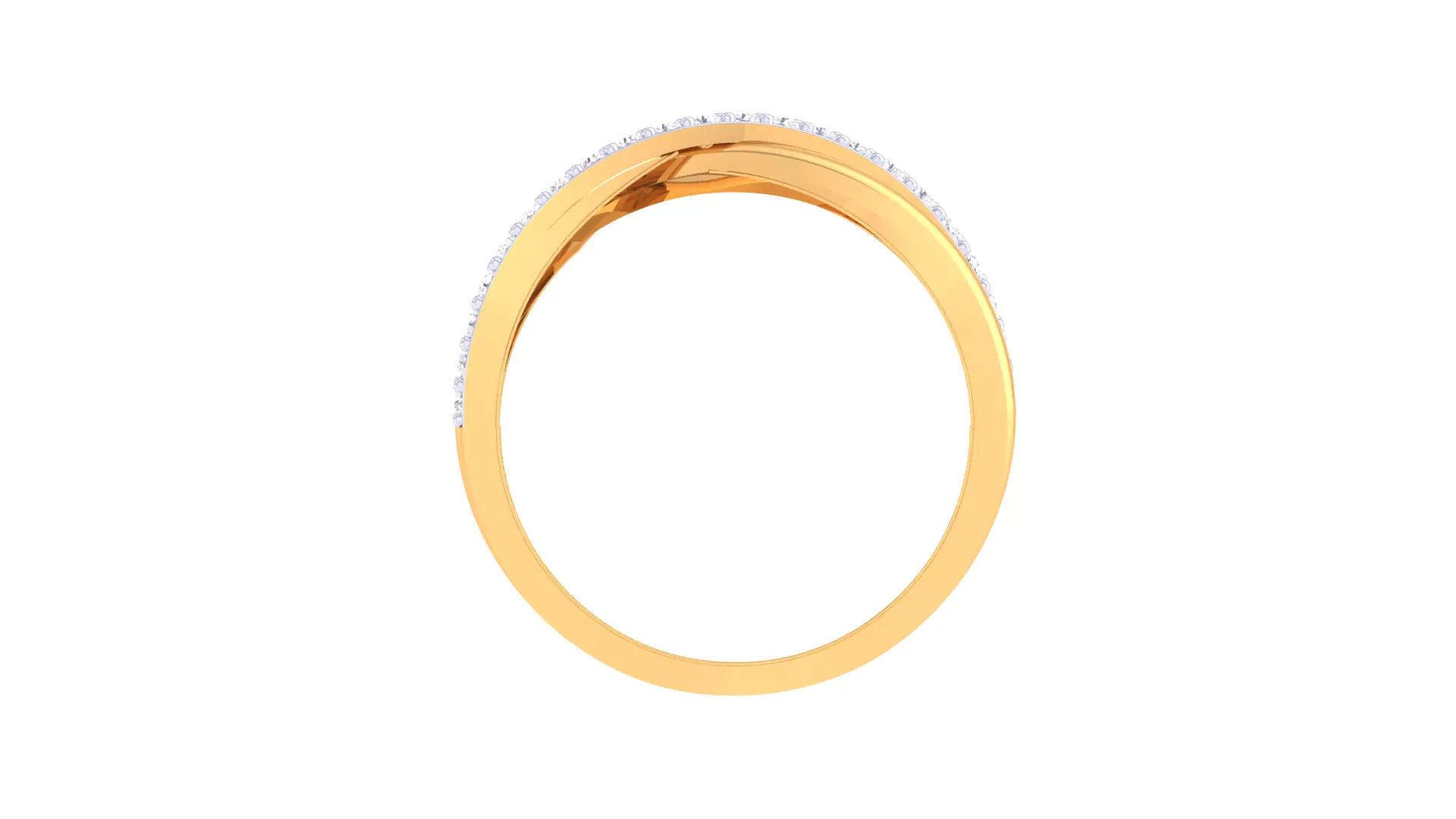 Elegant Multi-Band  Ring for Women 3D print model_4