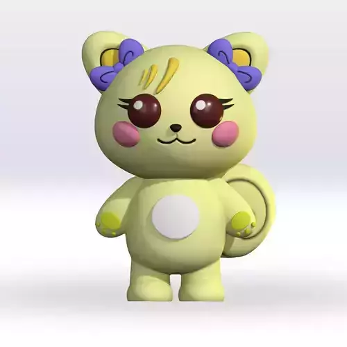 Blackpink Rose Rosie STL file 3D Model 3mf Multicolor Fanart