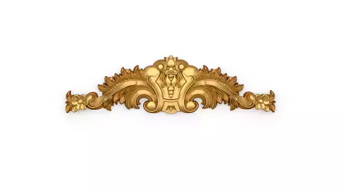carved classic decorative ornament cnc 3d printing stl 20