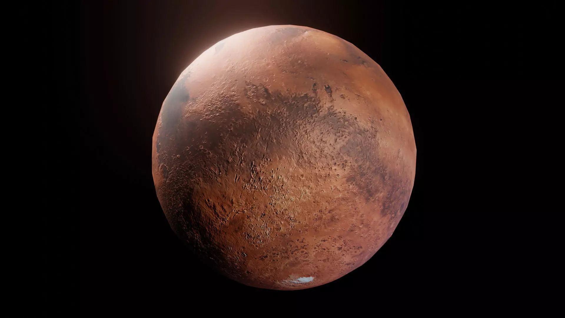 Photorealistic Solar System 3D Model With 25 Sci-Fi Music Tracks Low-poly 3D model_15