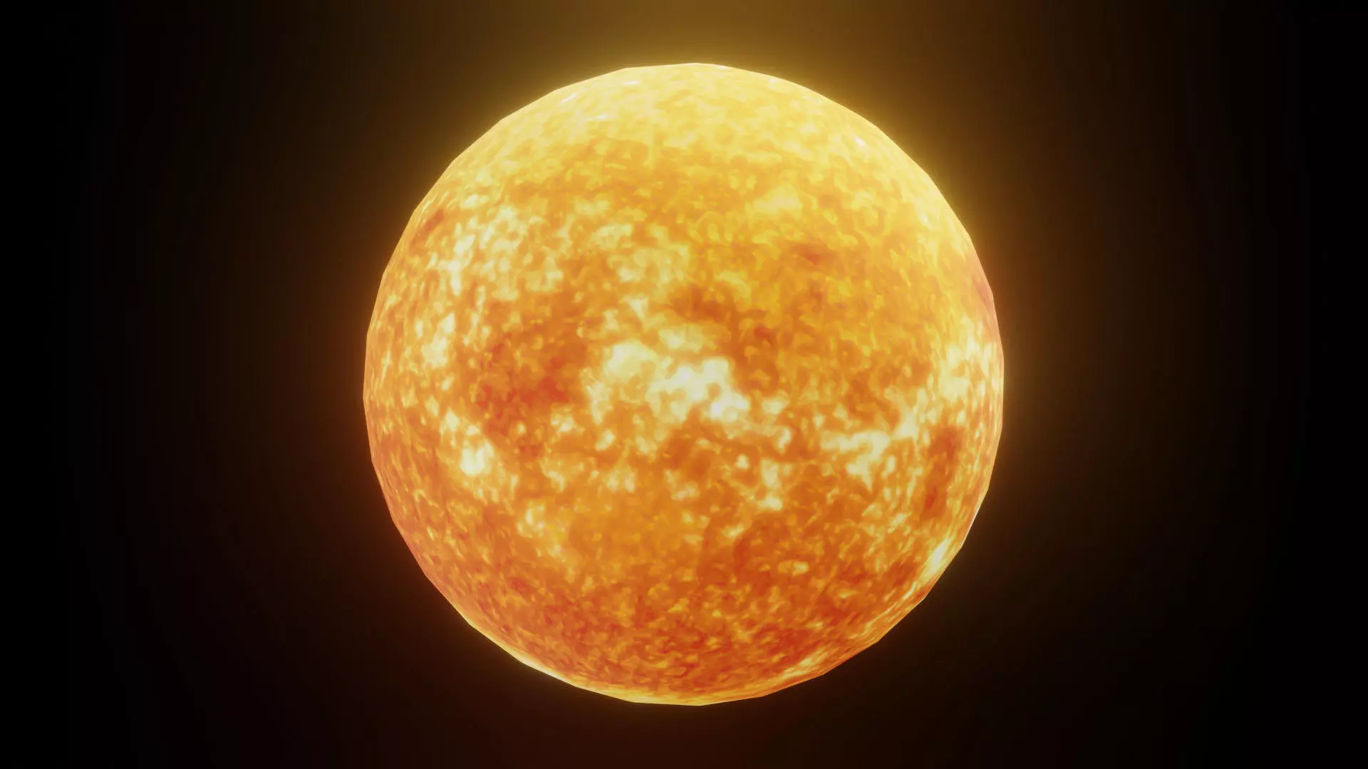 Photorealistic Solar System 3D Model With 25 Sci-Fi Music Tracks Low-poly 3D model_4