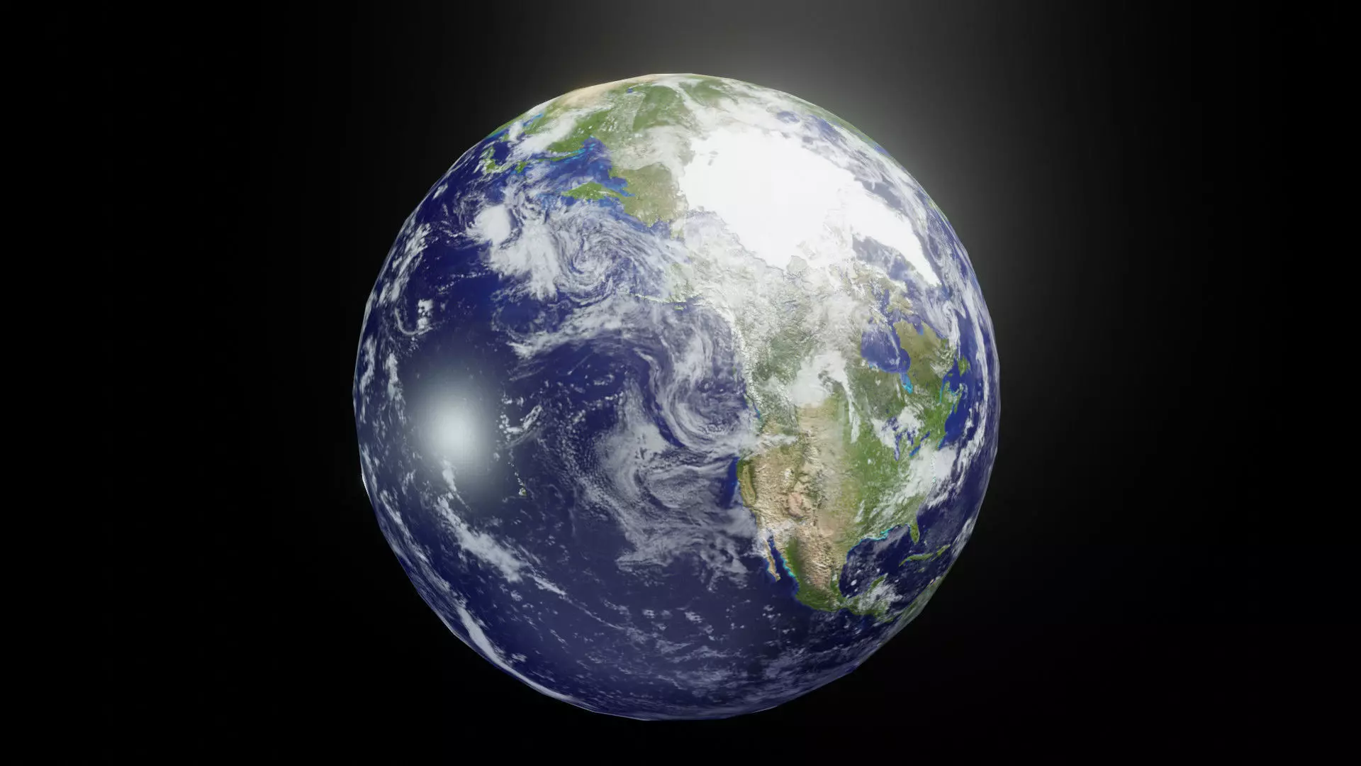 Photorealistic Solar System 3D Model With 25 Sci-Fi Music Tracks Low-poly 3D model_10