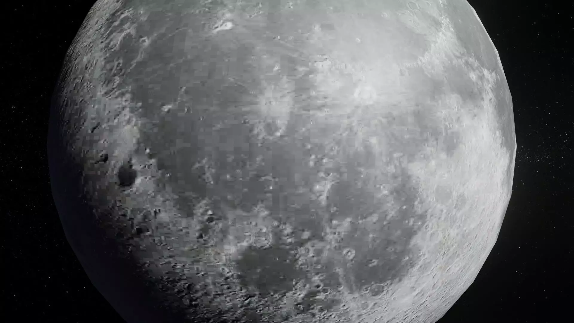 Photorealistic Solar System 3D Model With 25 Sci-Fi Music Tracks Low-poly 3D model_13