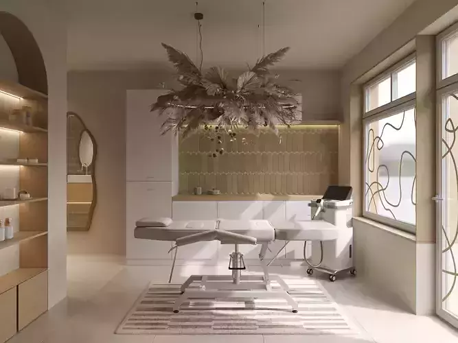 Beauty salon interior