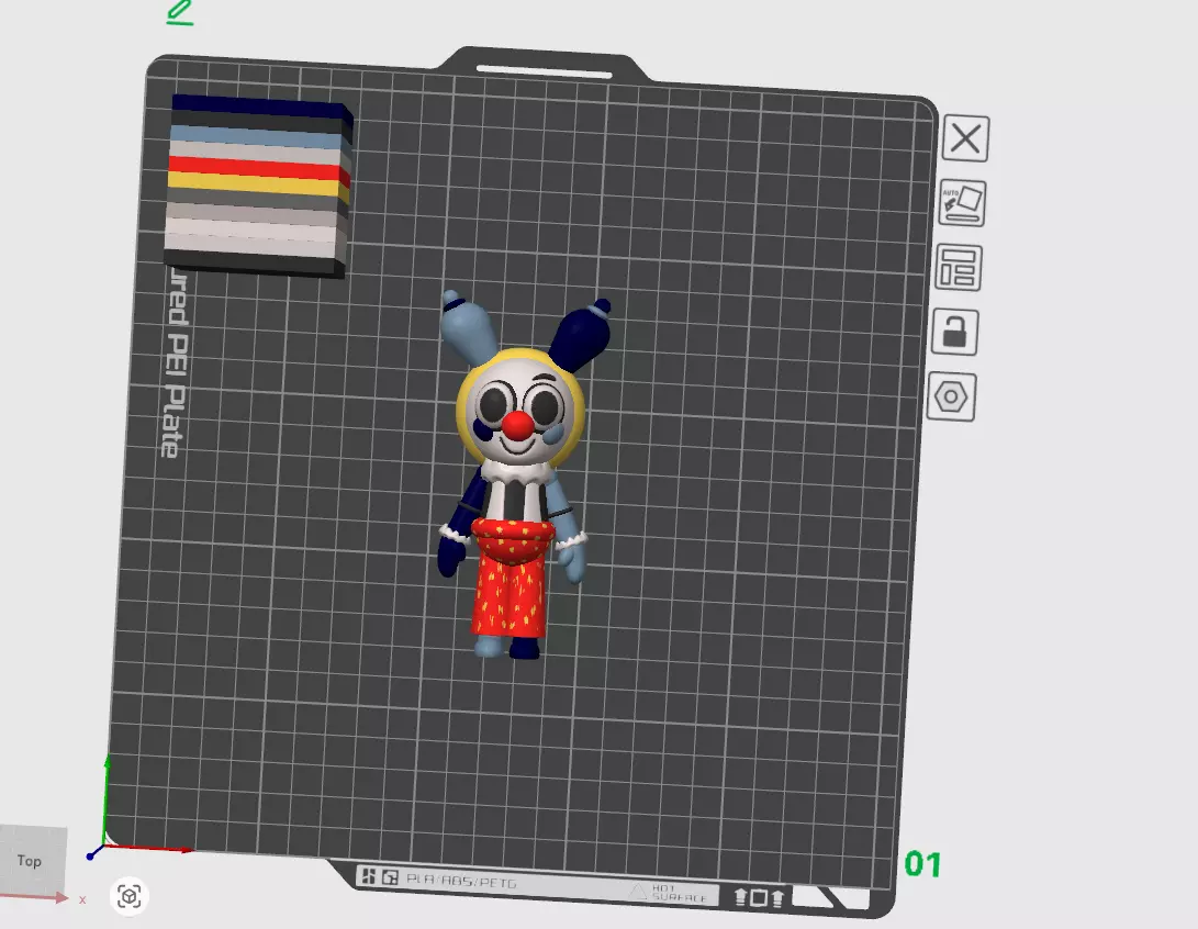 Showtime Looey Dandys world STL file 3D Model 3mf Multicolor 3D