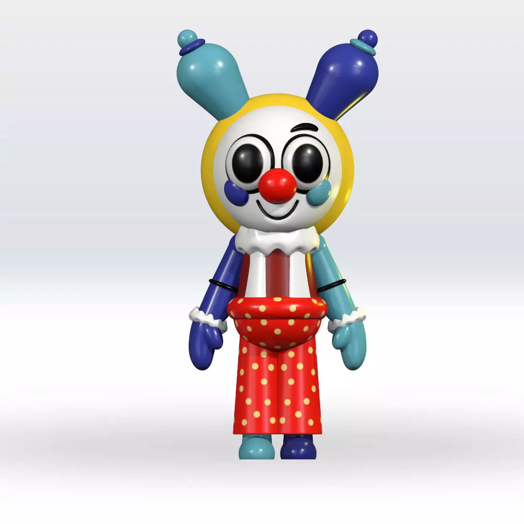 Lily 【激レア】任天堂ディスくん 3Dホットラリー景品【非売品】 Showtime Looey Dandys world STL file 3D Model 3mf Multicolor 3D