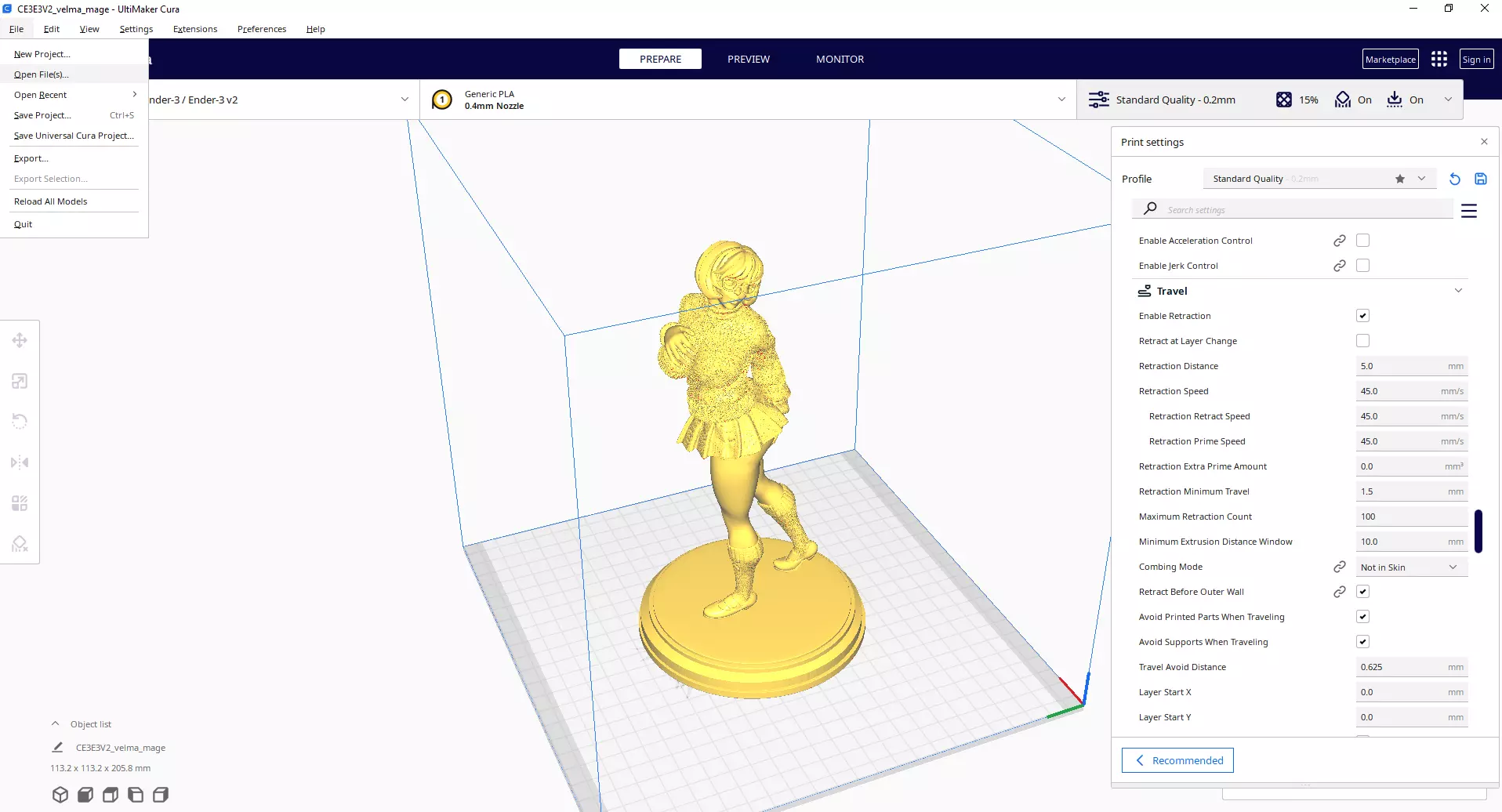 Velma Scooby Doo Fanart Collectible Figure 3D print model_21