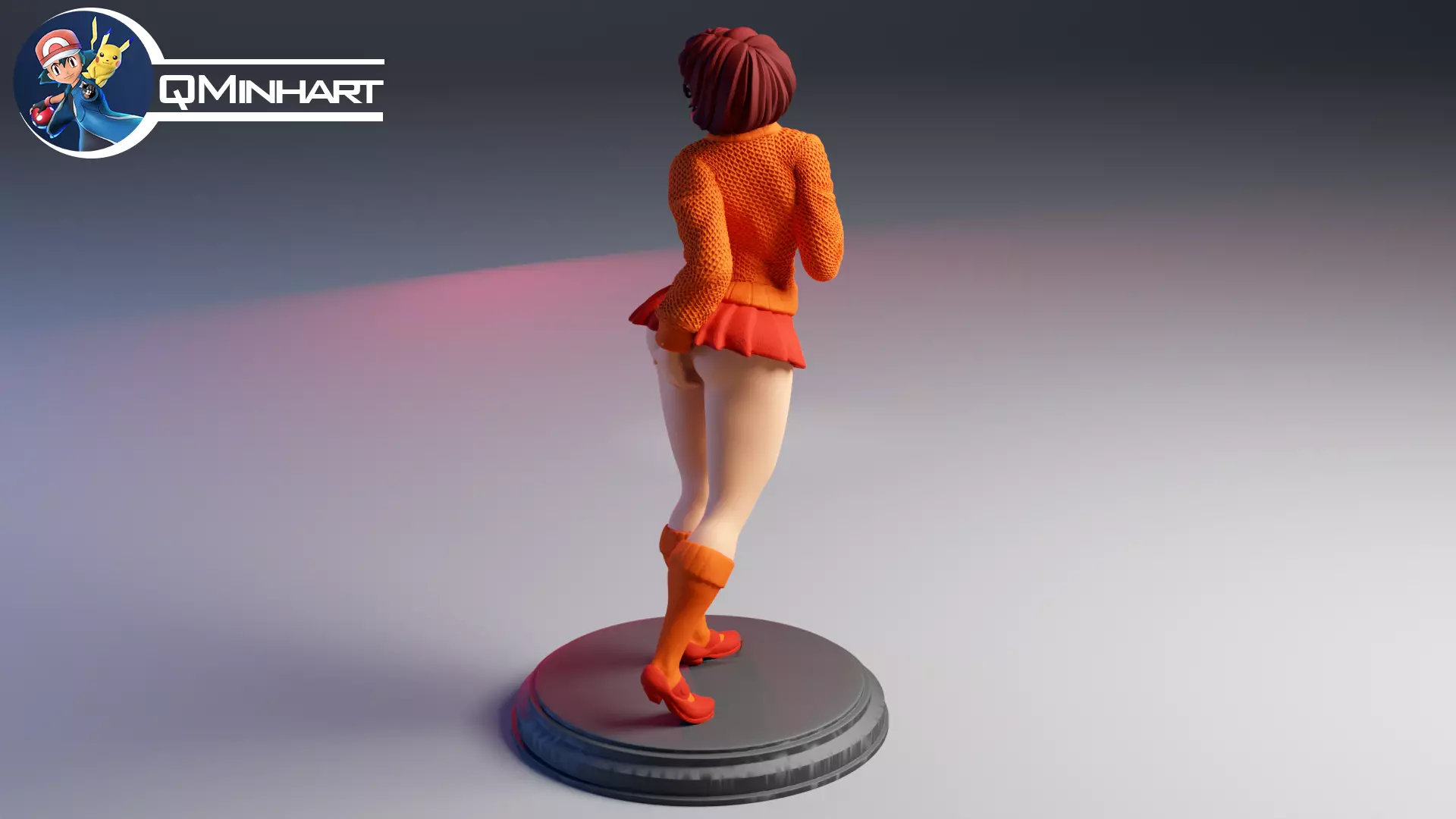 Velma Scooby Doo Fanart Collectible Figure 3D print model_38