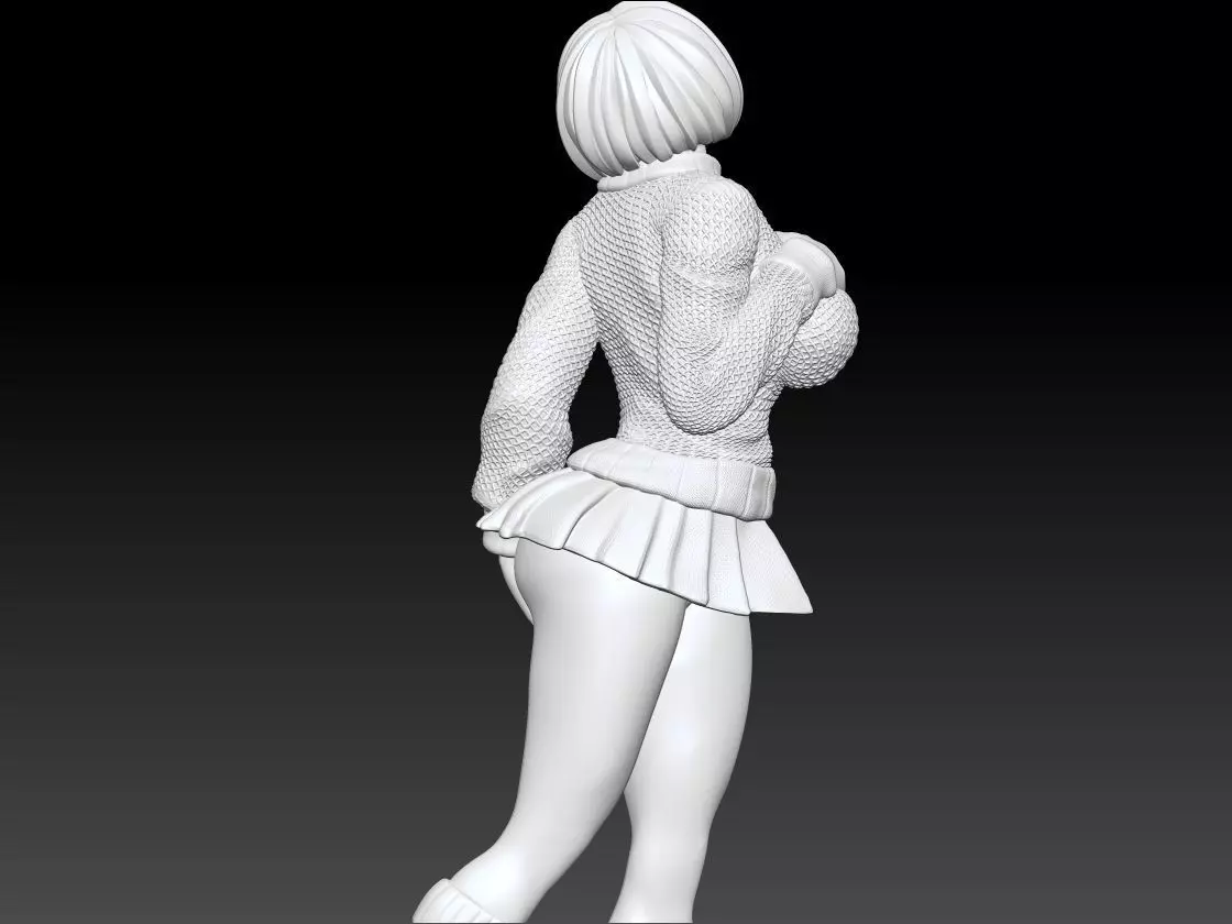 Velma Scooby Doo Fanart Collectible Figure 3D print model_26