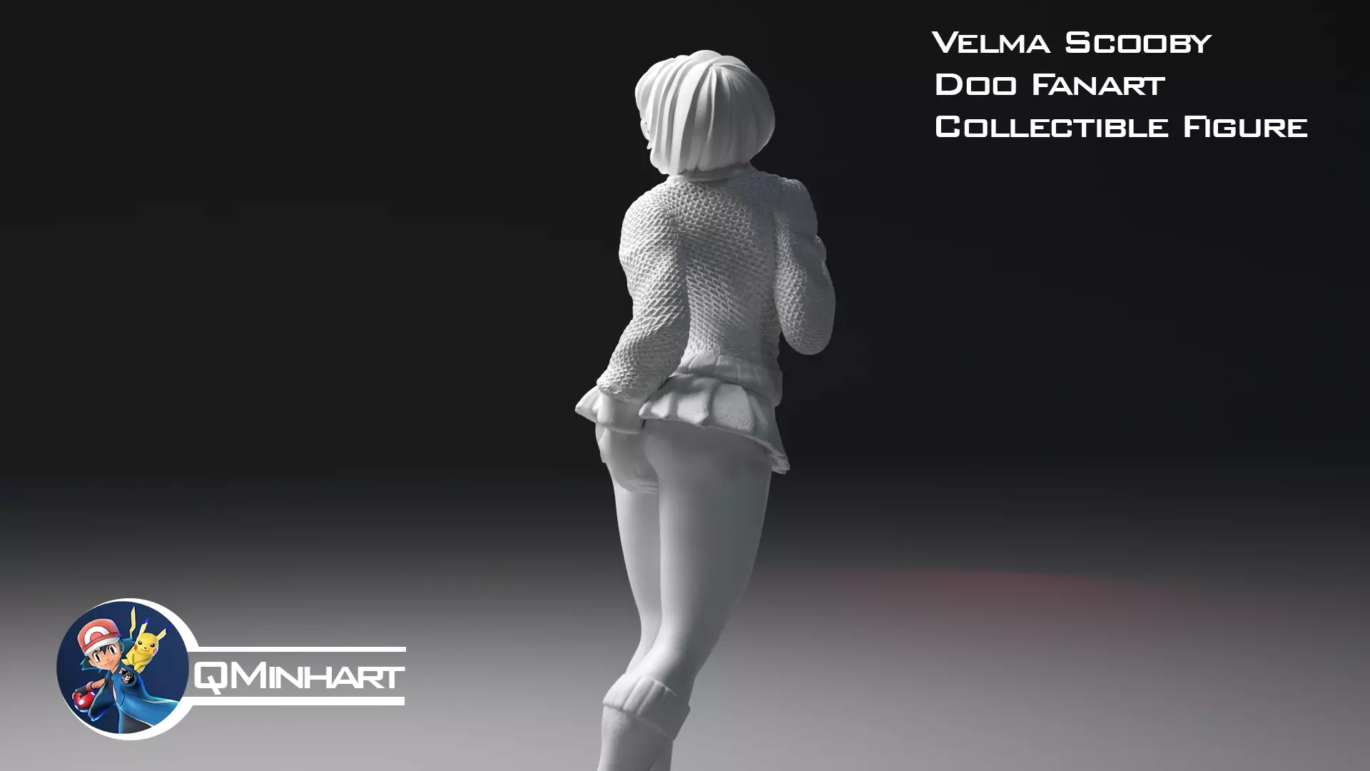 Velma Scooby Doo Fanart Collectible Figure 3D print model_29