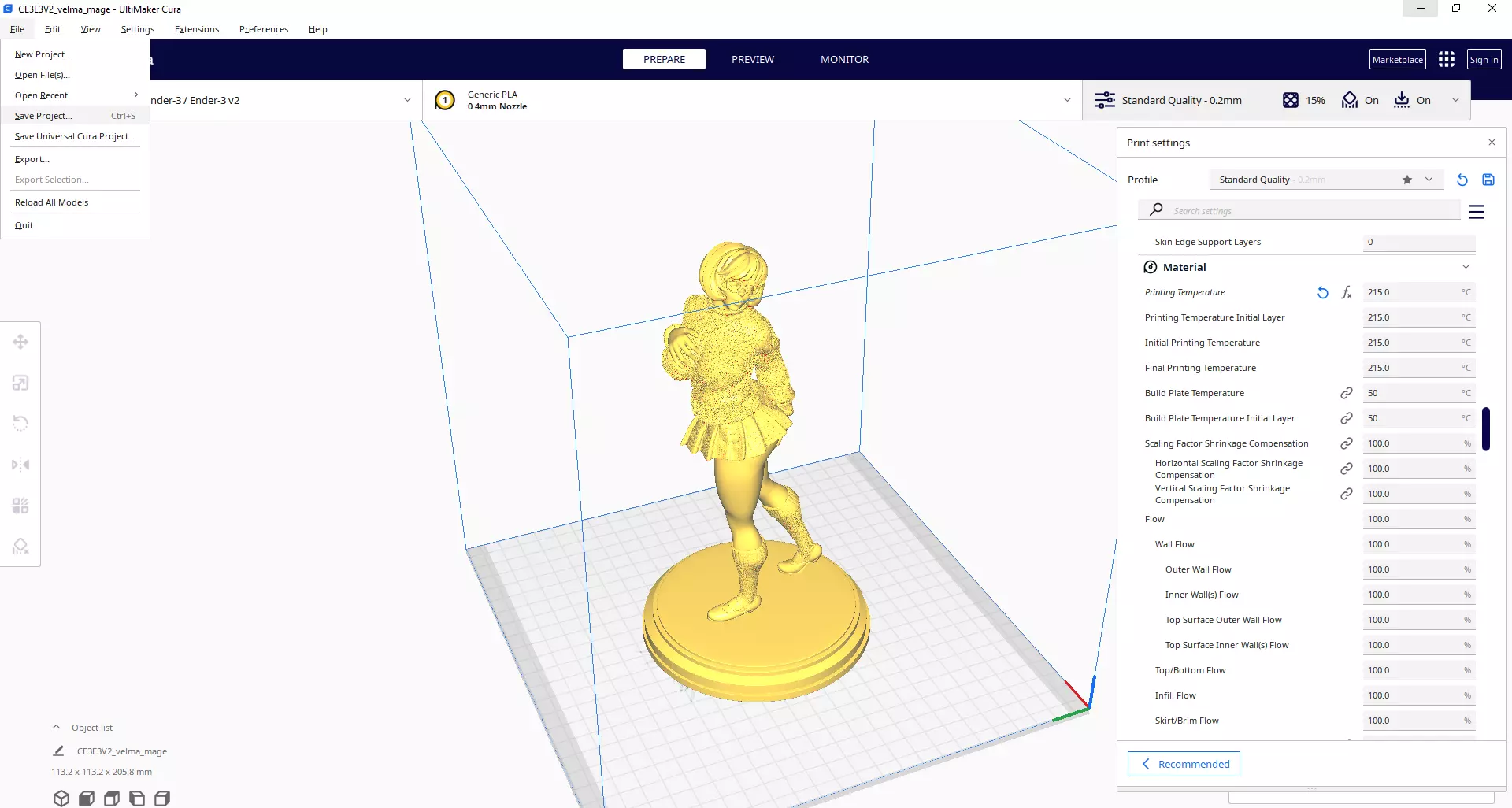 Velma Scooby Doo Fanart Collectible Figure 3D print model_39