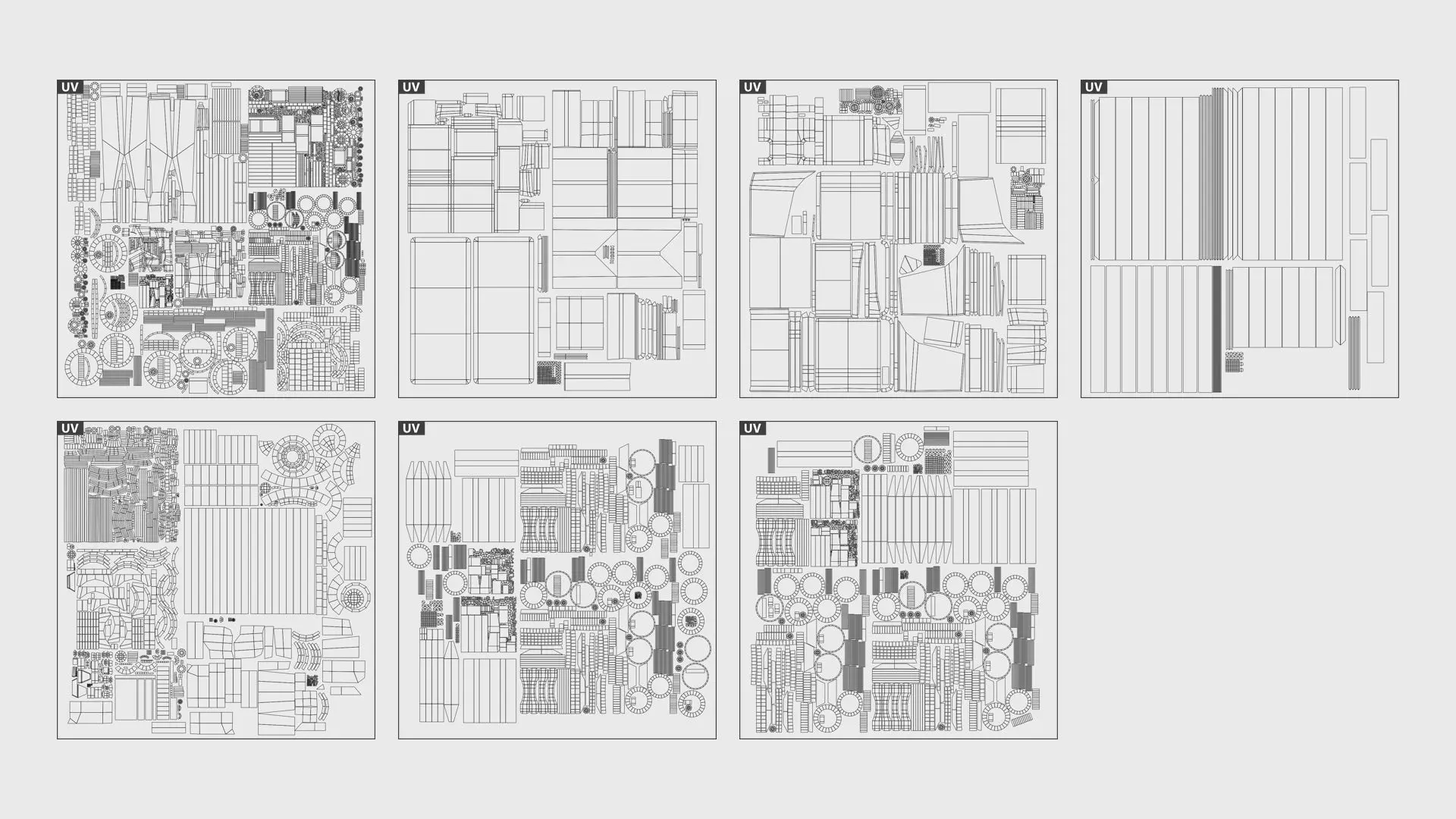 Mini Steam Locomotive Low-poly 3D model_14