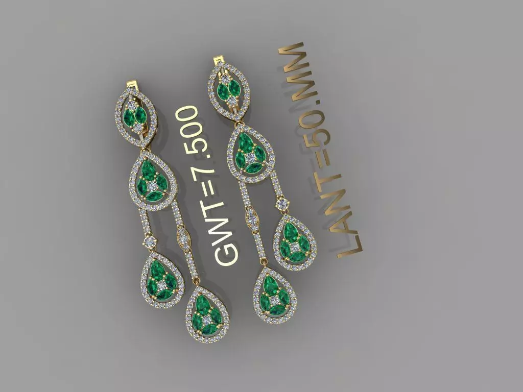 FASION EARING 3D model_1