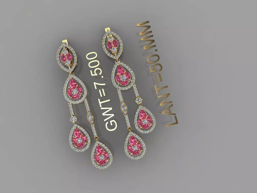 FASION EARING 3D model_0