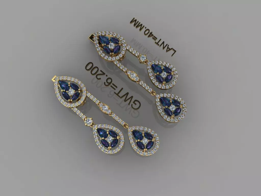 FASION EARING 3D model_0