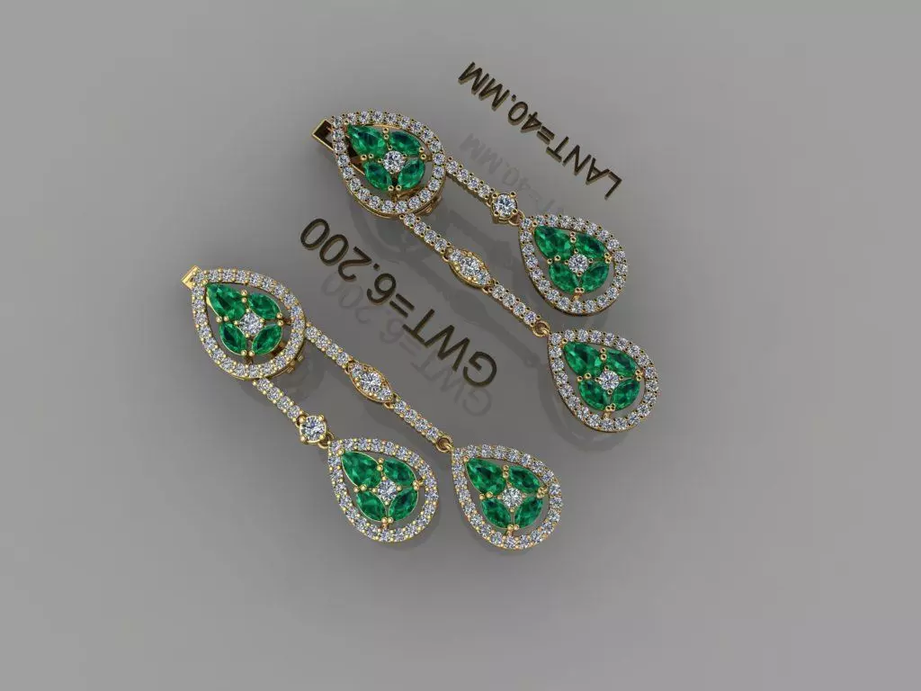 FASION EARING 3D model_1