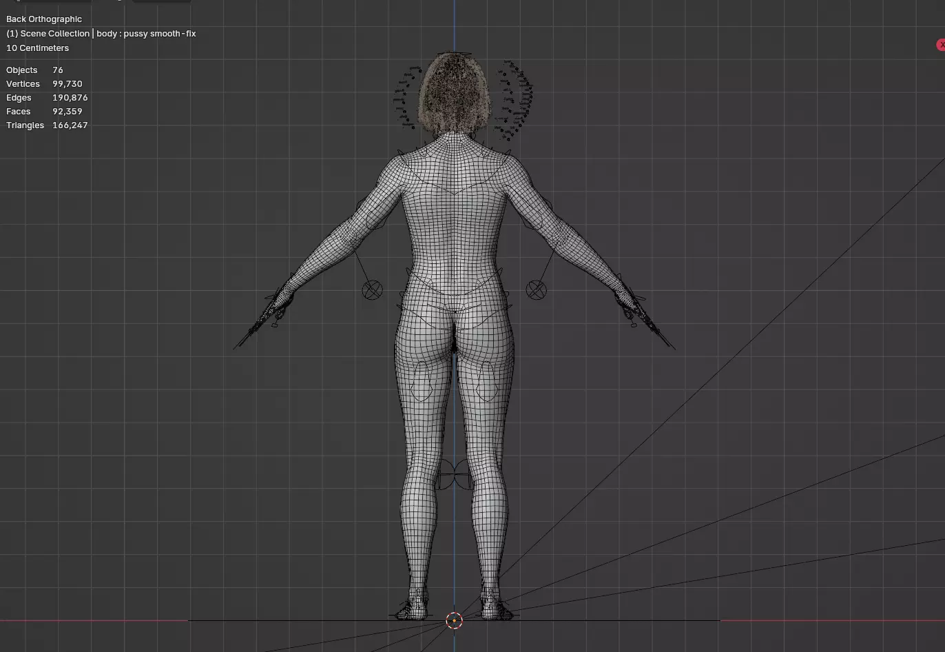 Layla - Advanced Rigged Female Low-poly 3D model_68