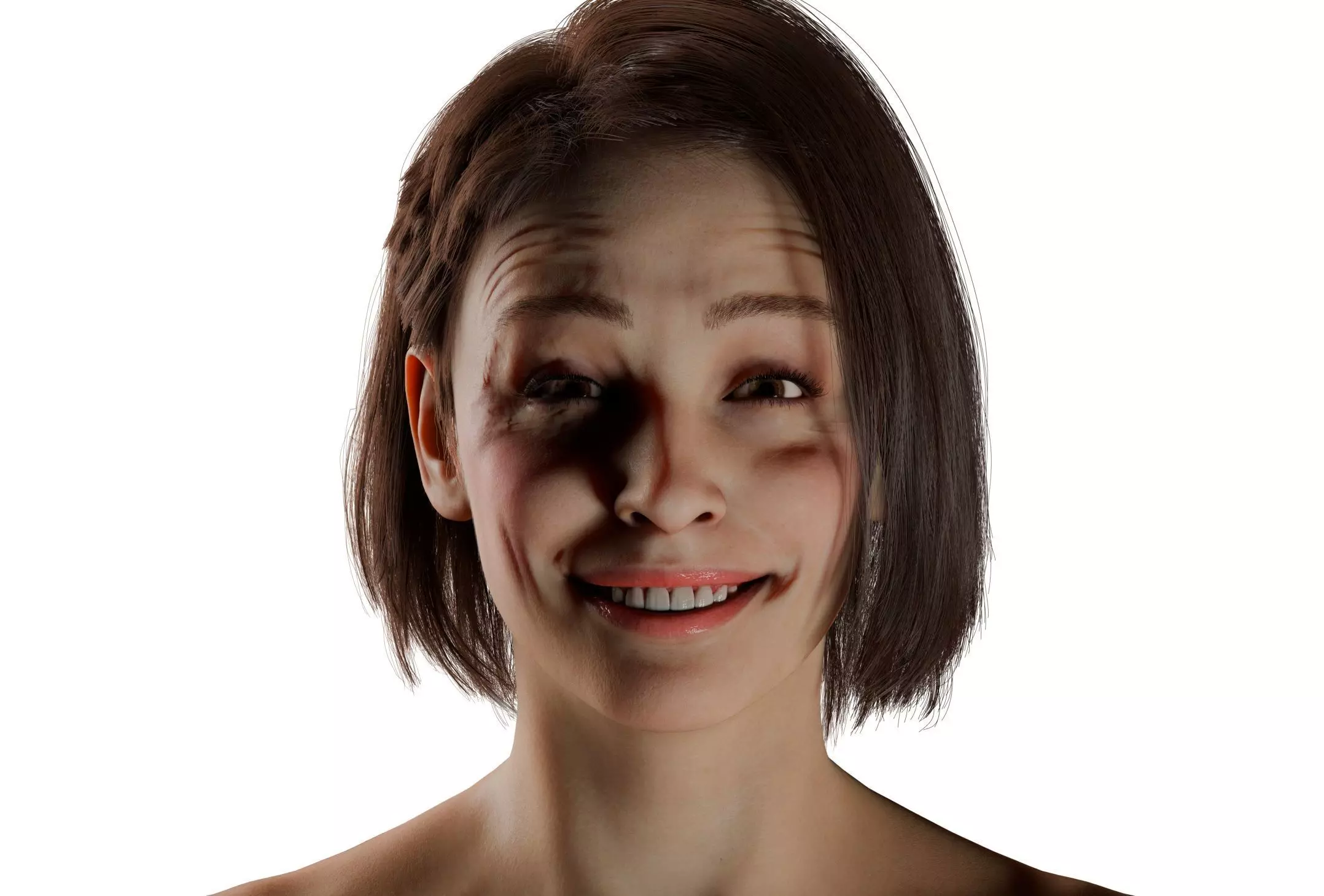 Layla - Advanced Rigged Female Low-poly 3D model_55