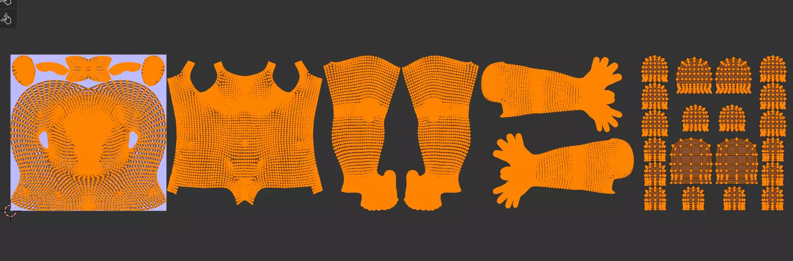 Layla - Advanced Rigged Female Low-poly 3D model_74