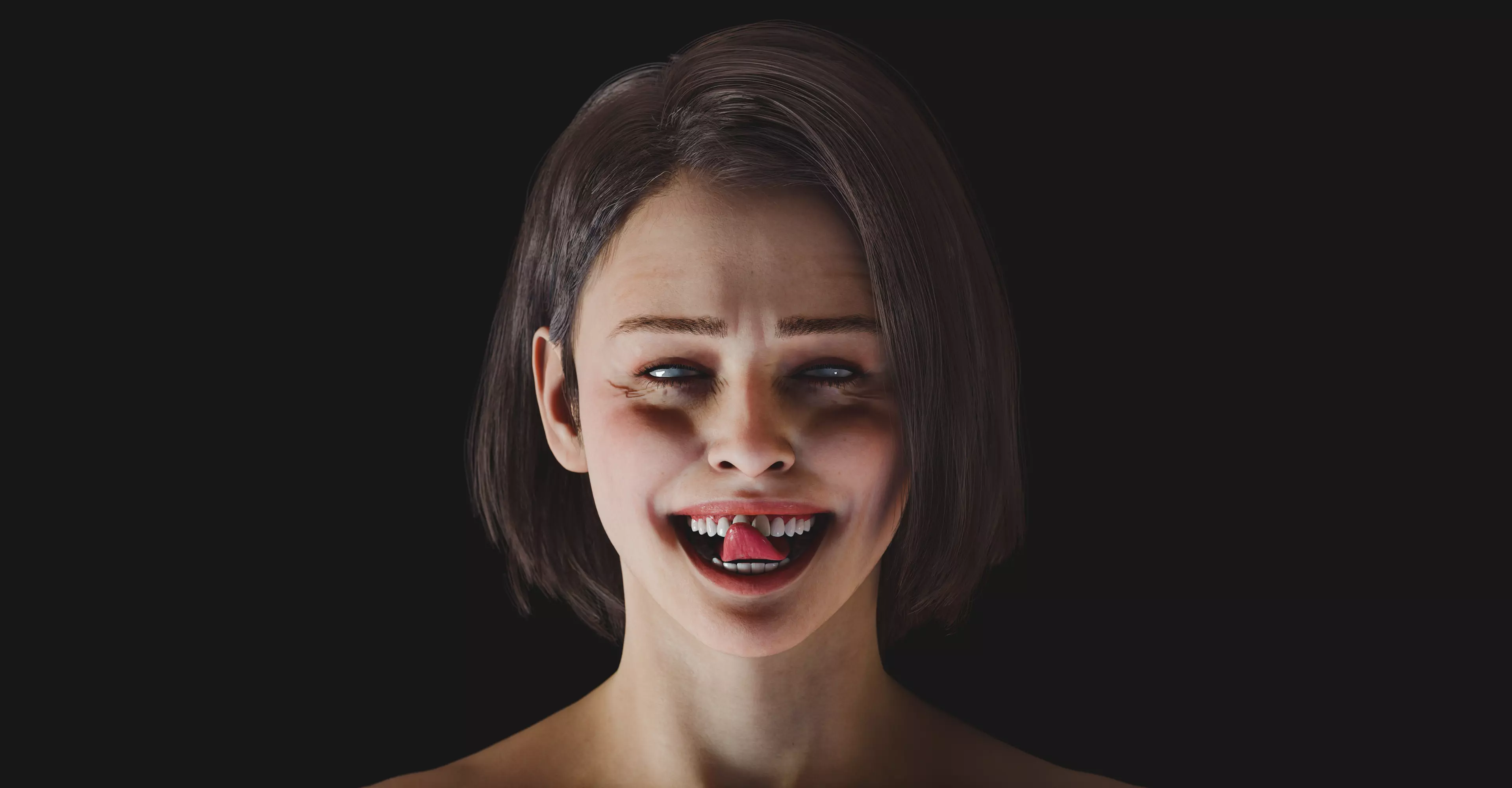 Layla - Advanced Rigged Female Low-poly 3D model_52