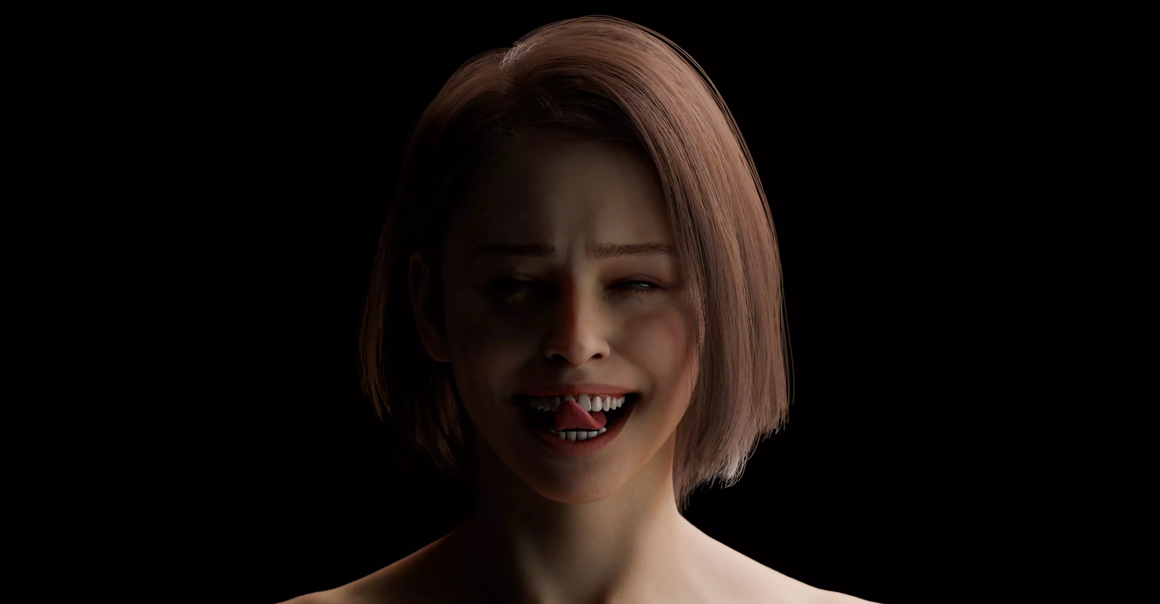 Layla - Advanced Rigged Female Low-poly 3D model_61