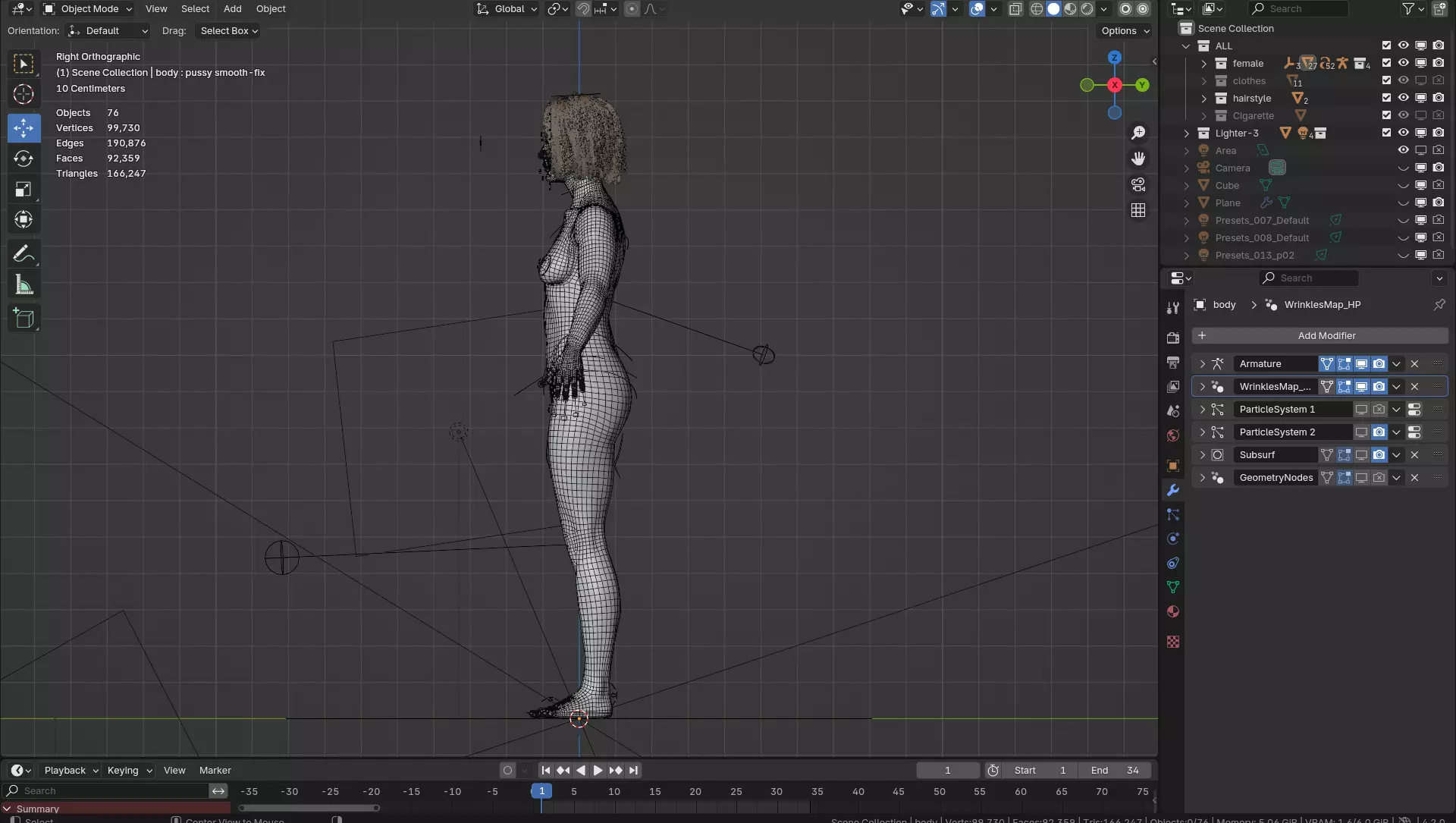 Layla - Advanced Rigged Female Low-poly 3D model_72