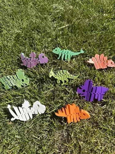 5 Fun and Flexible Dinosaurs Print at Home 3D print model