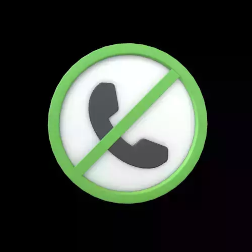 Prohibited Phone Symbol V1 004