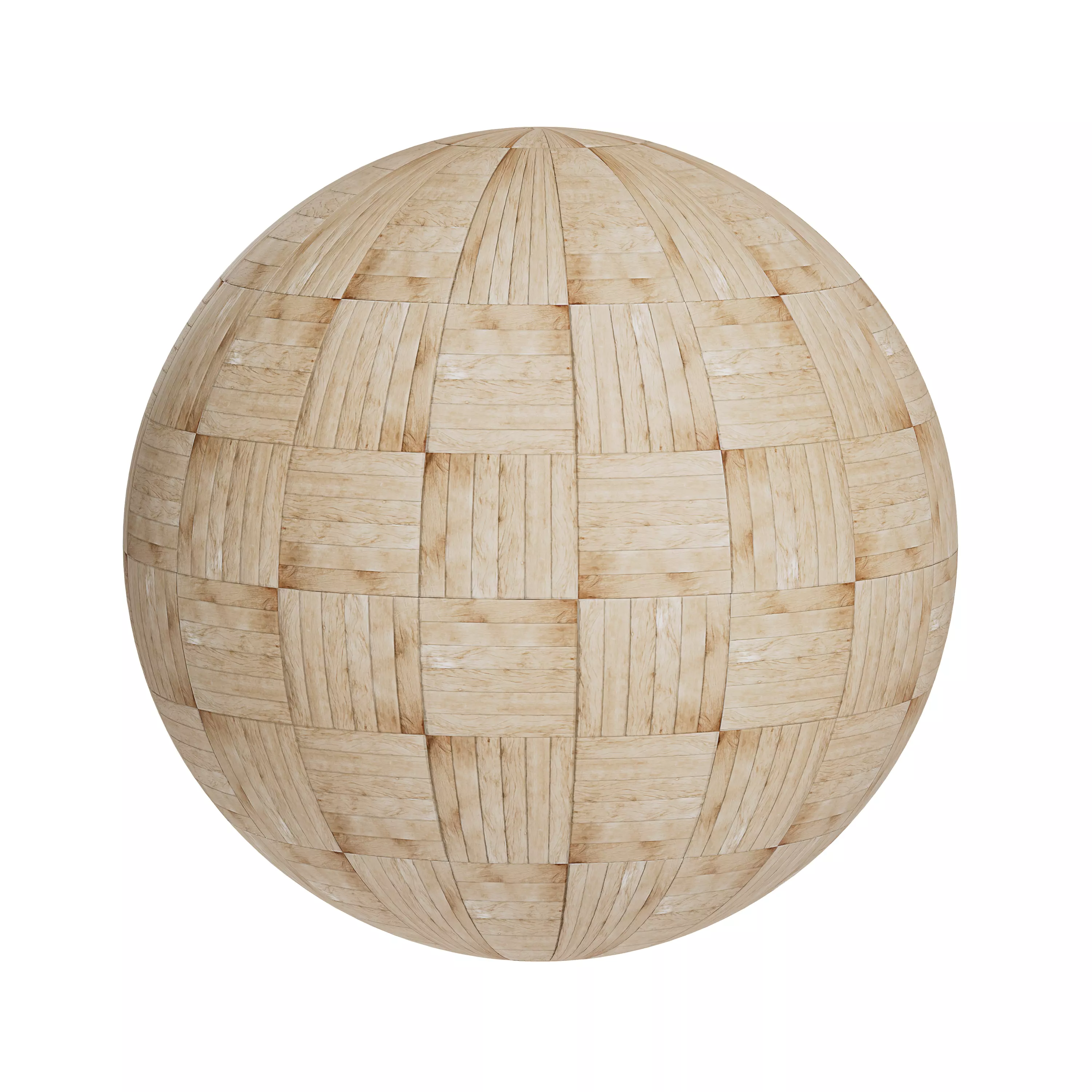 Wood Parquet Floor Texture Pack - 8K PBR SBSAR Low-poly 3D model_1