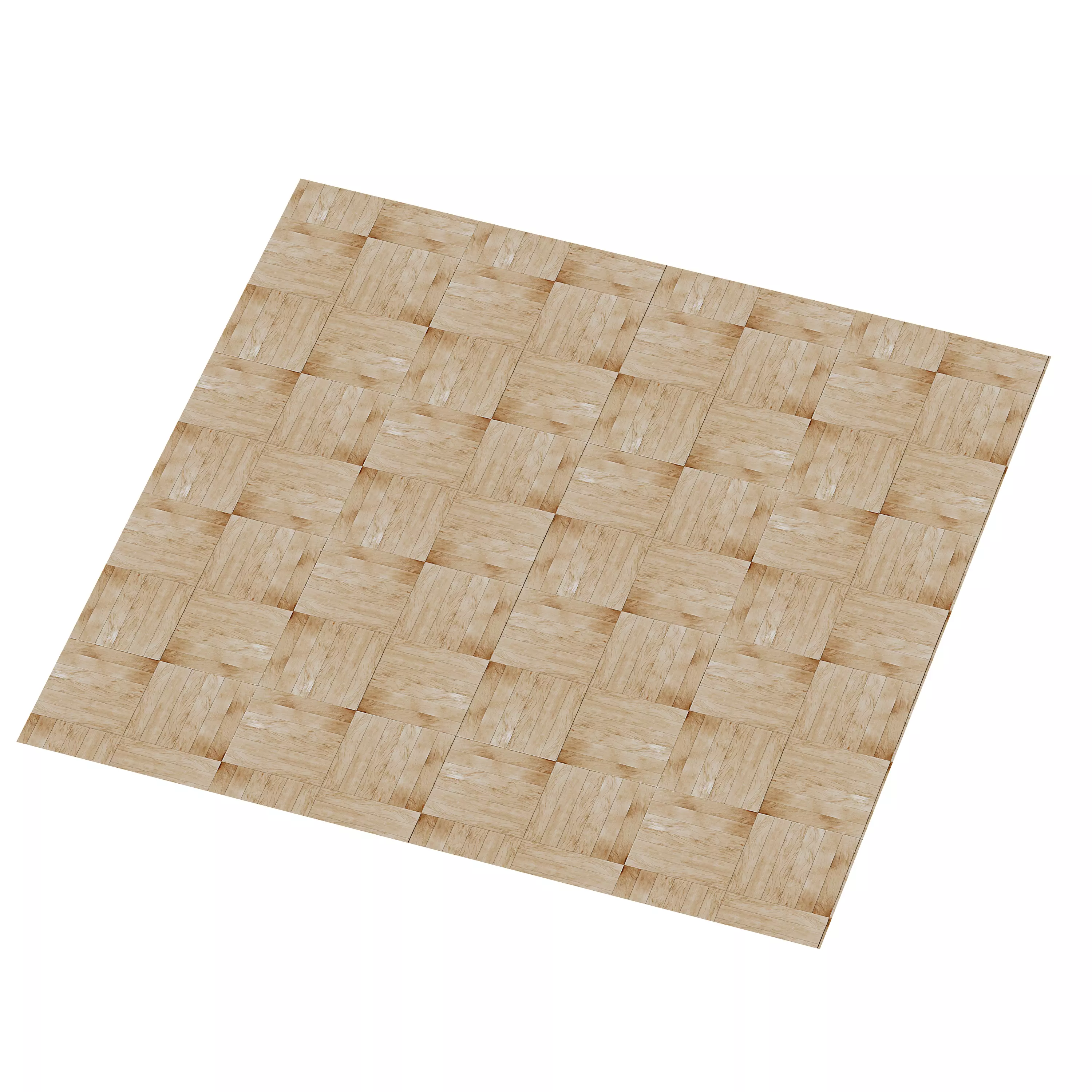 Wood Parquet Floor Texture Pack - 8K PBR SBSAR Low-poly 3D model_4