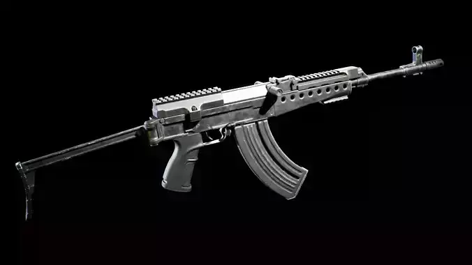 PBR - VZ-58 Tactical Assault Rifle - Game-Ready 3D Asset