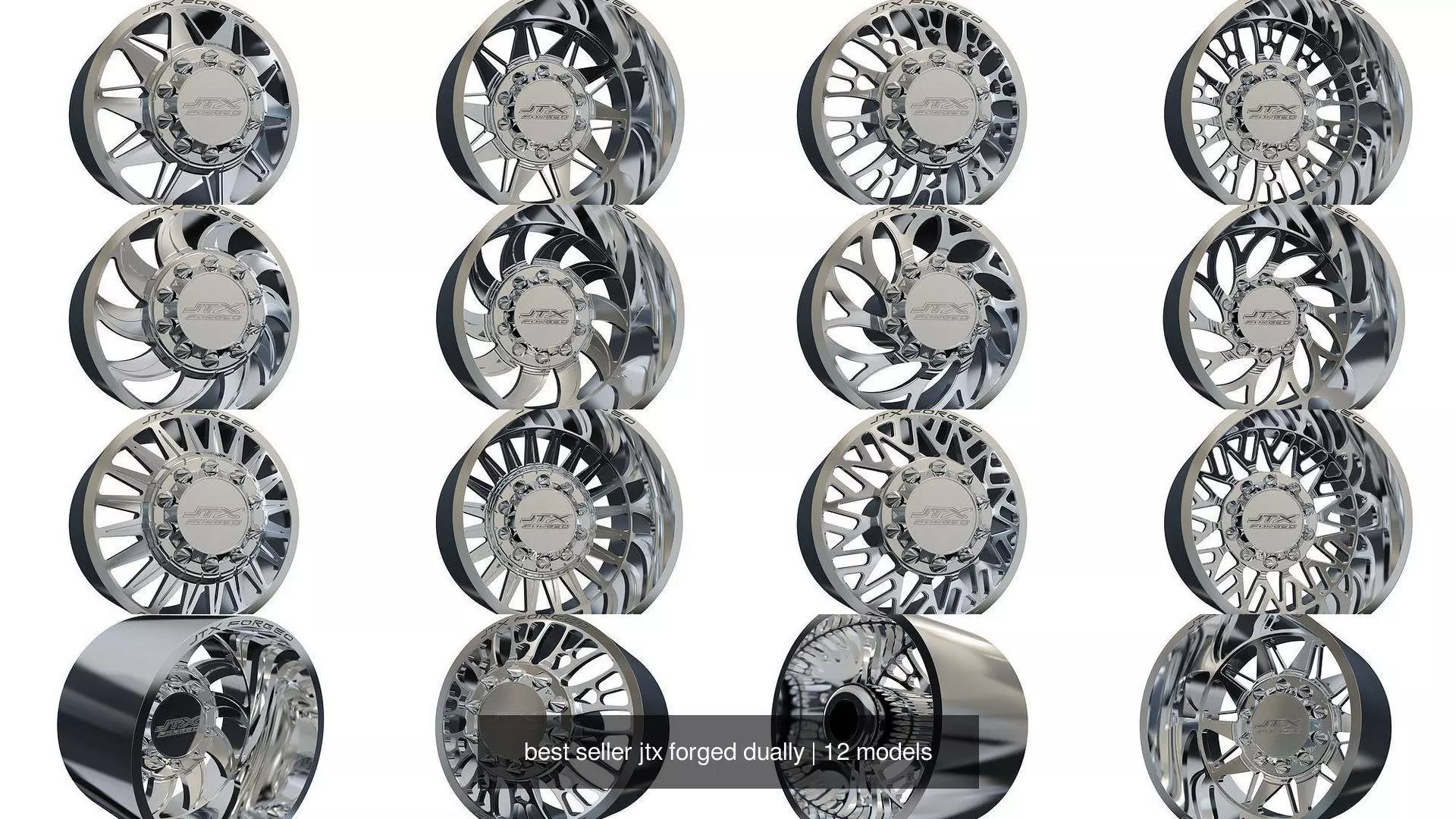 best seller jtx forged dually 3D Model Collection_0