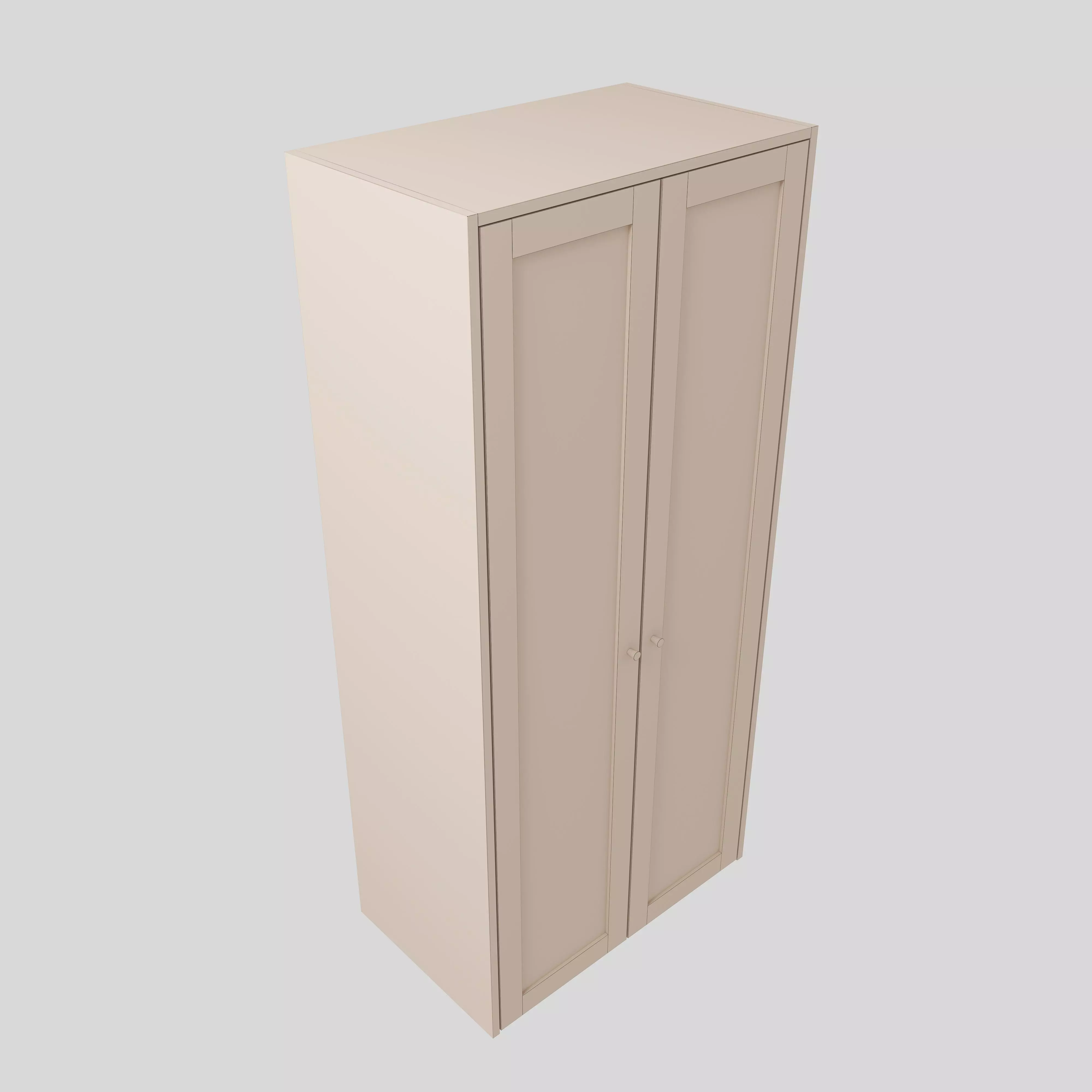 Wire Cabinet 3D model_2