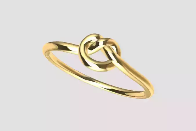 String Knot Ring 7 Ring Sizes