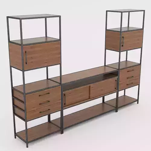 Tv Unit 001 Setery Loft