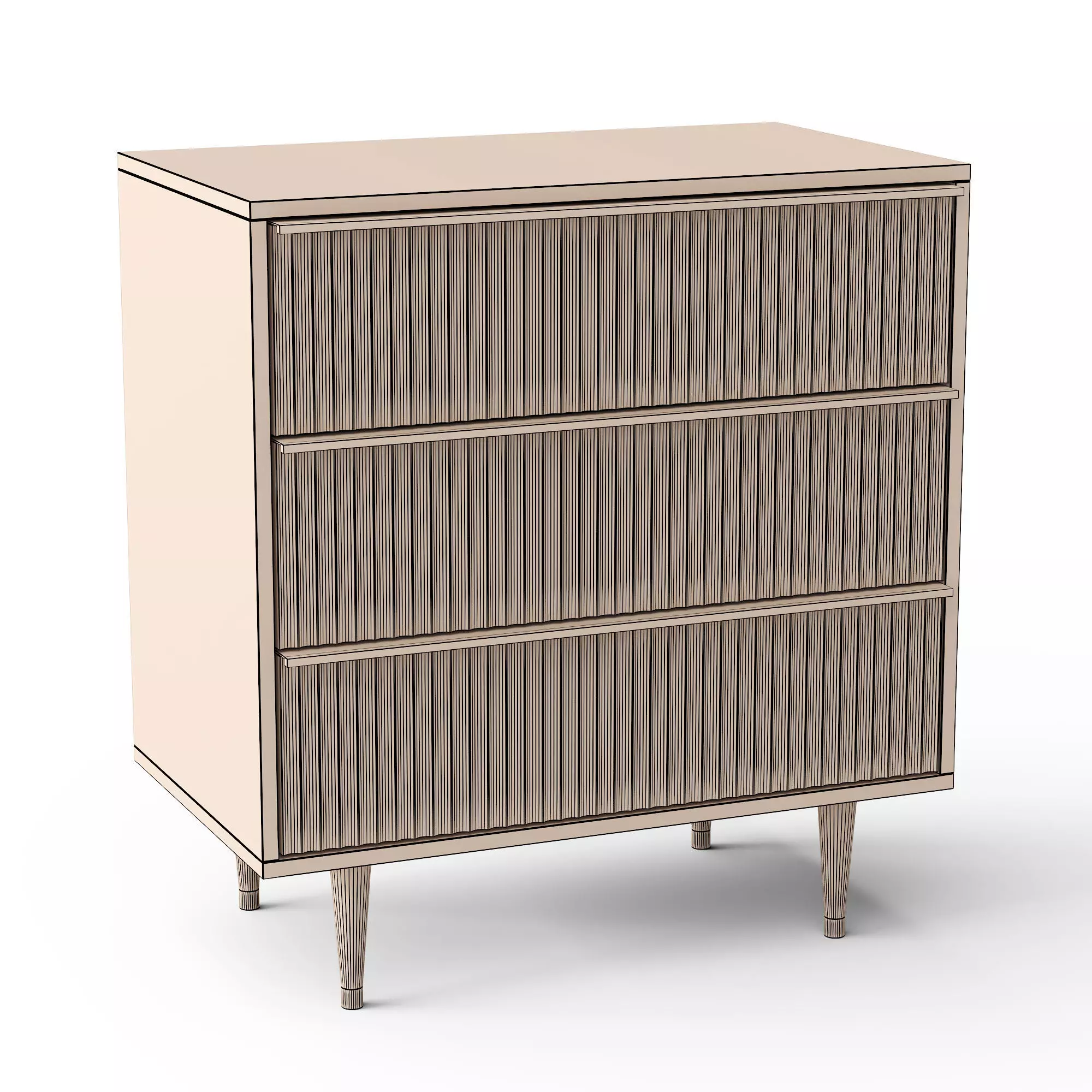 Taetron Sideboard 3D model_2