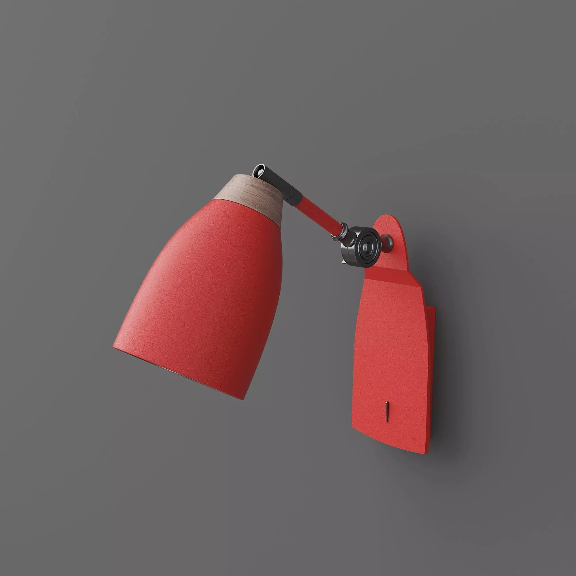 Royalty Wall Light 3D model_1