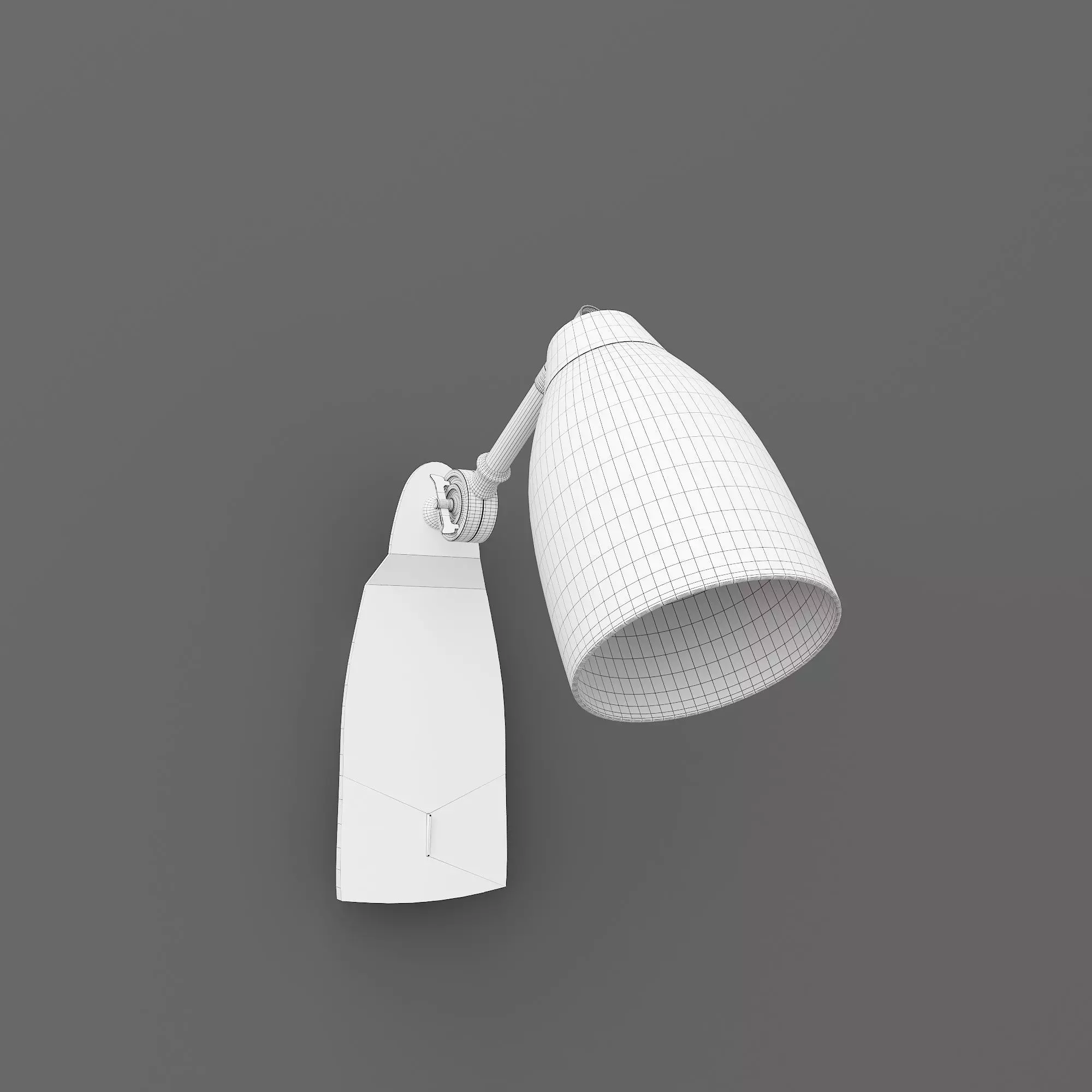 Royalty Wall Light 3D model_2