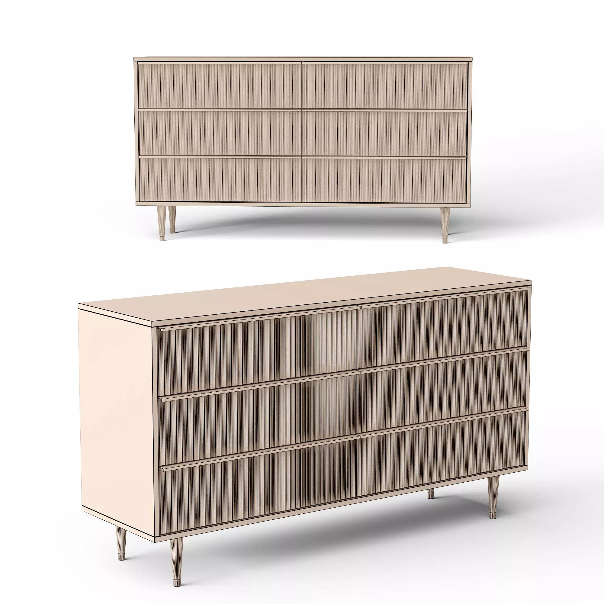 Qasman Sideboard 3D model_2