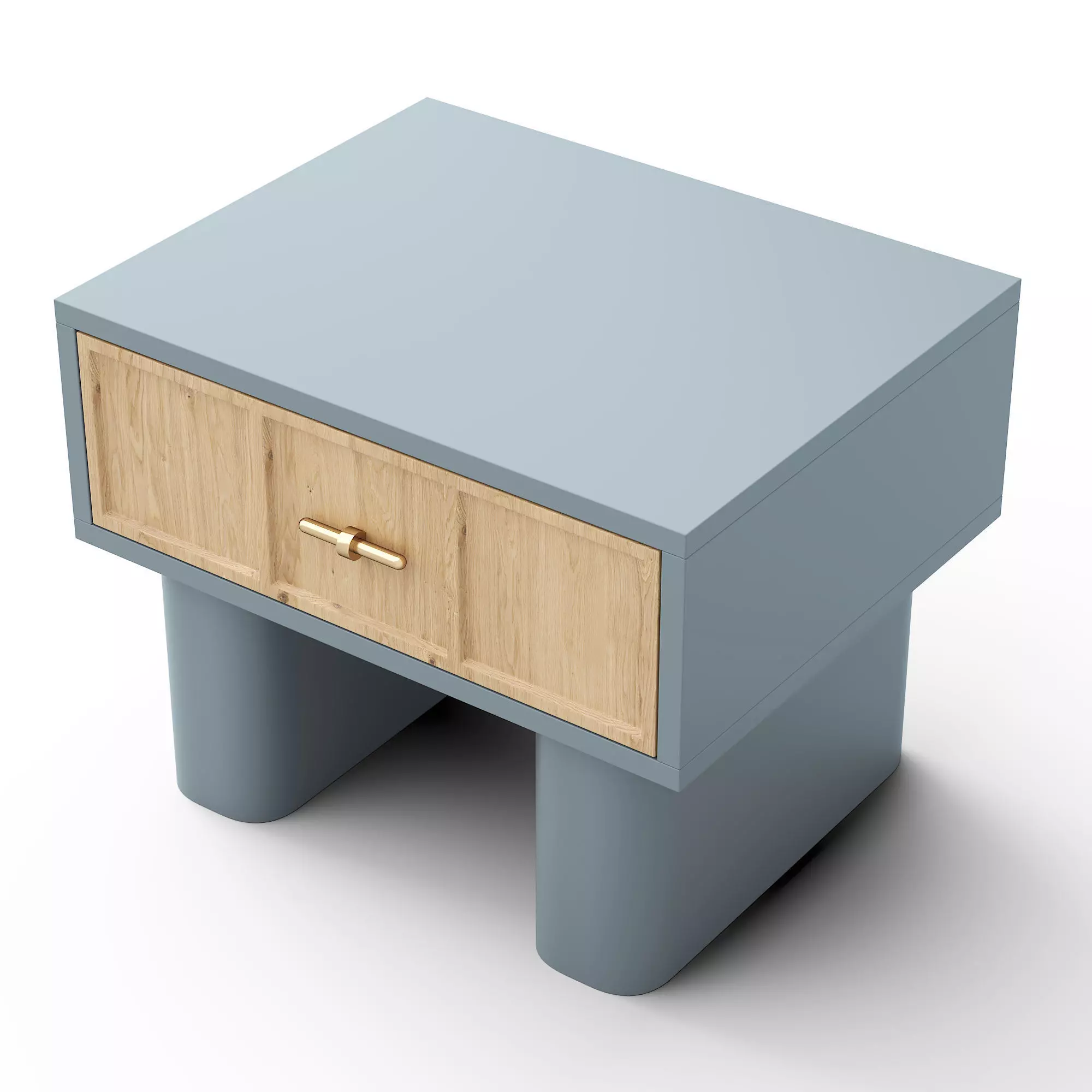 Perton Bedside Table 3D model_1