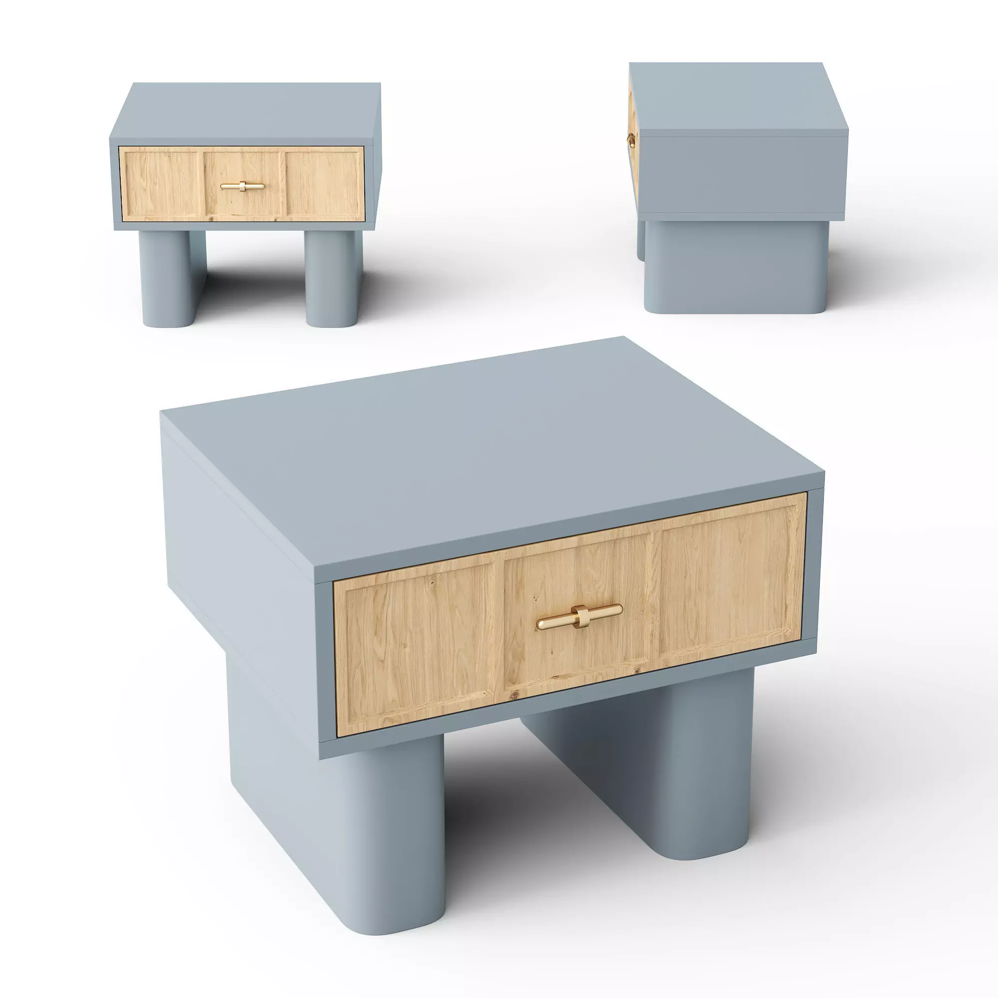 Perton Bedside Table 3D model_0