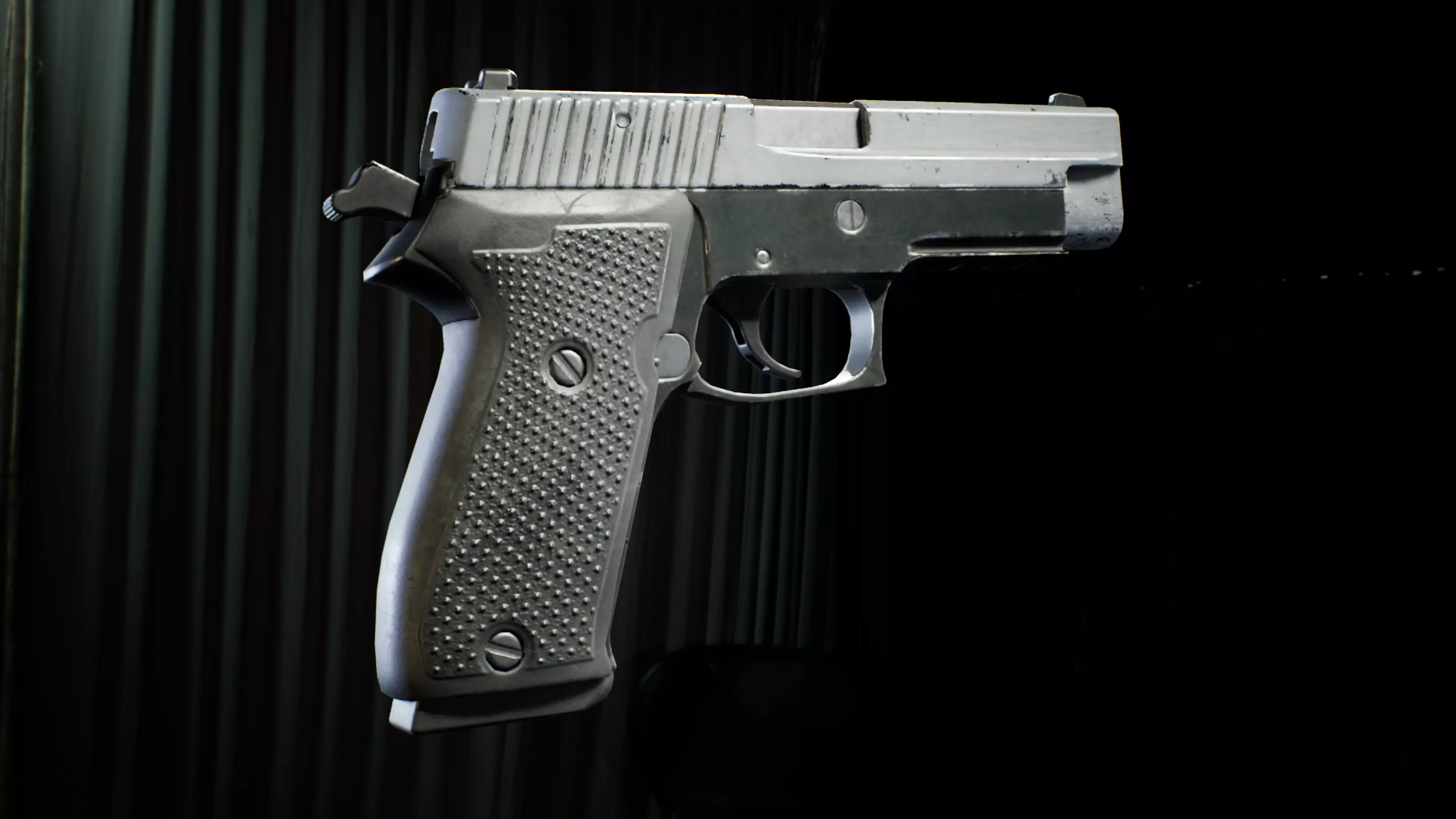 PBR - P2020 Semi-Automatic Pistol - Game-Ready 3D Asset Low-poly 3D model_6